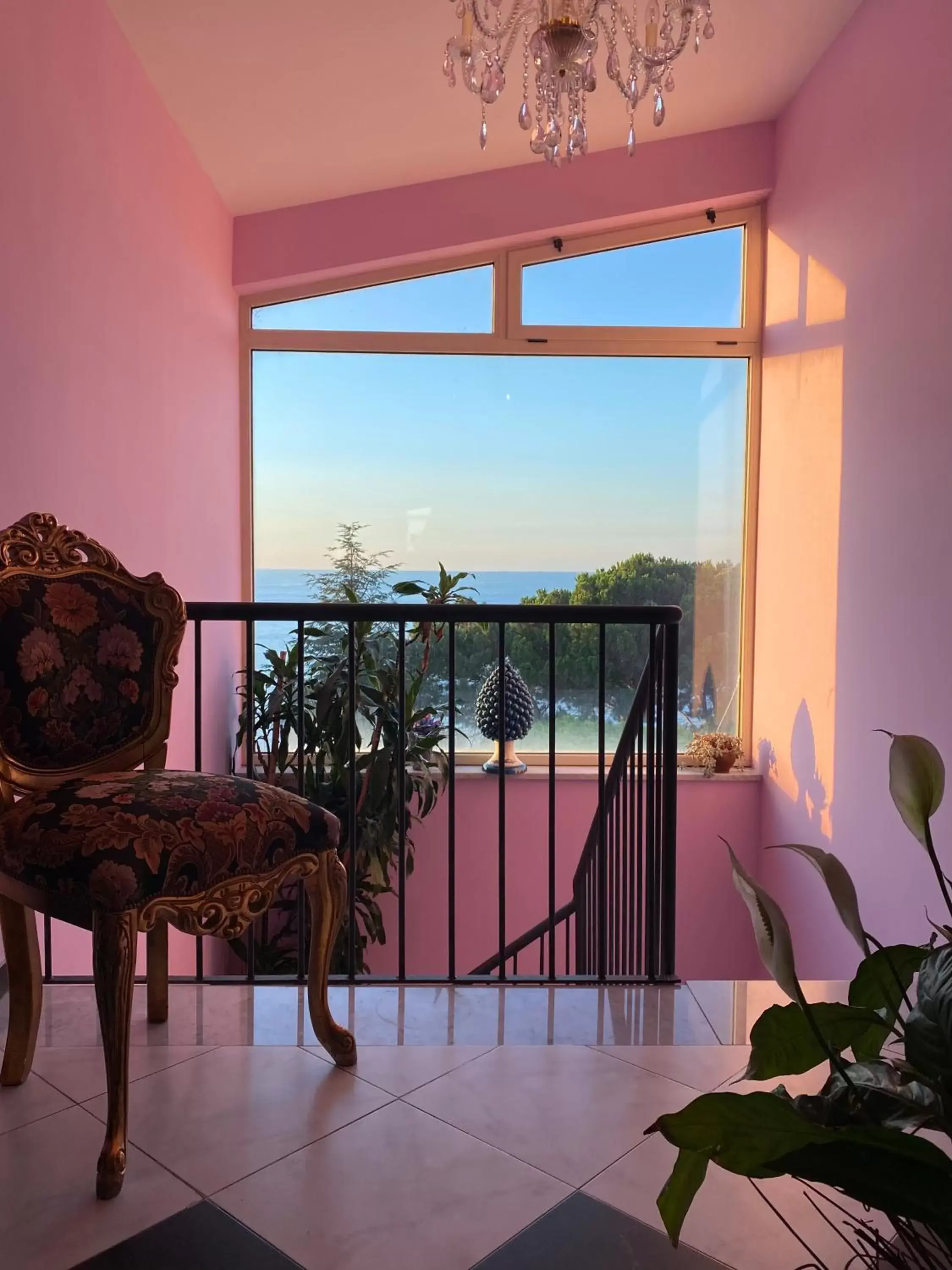 Balcony/Terrace in Hotel Scilla