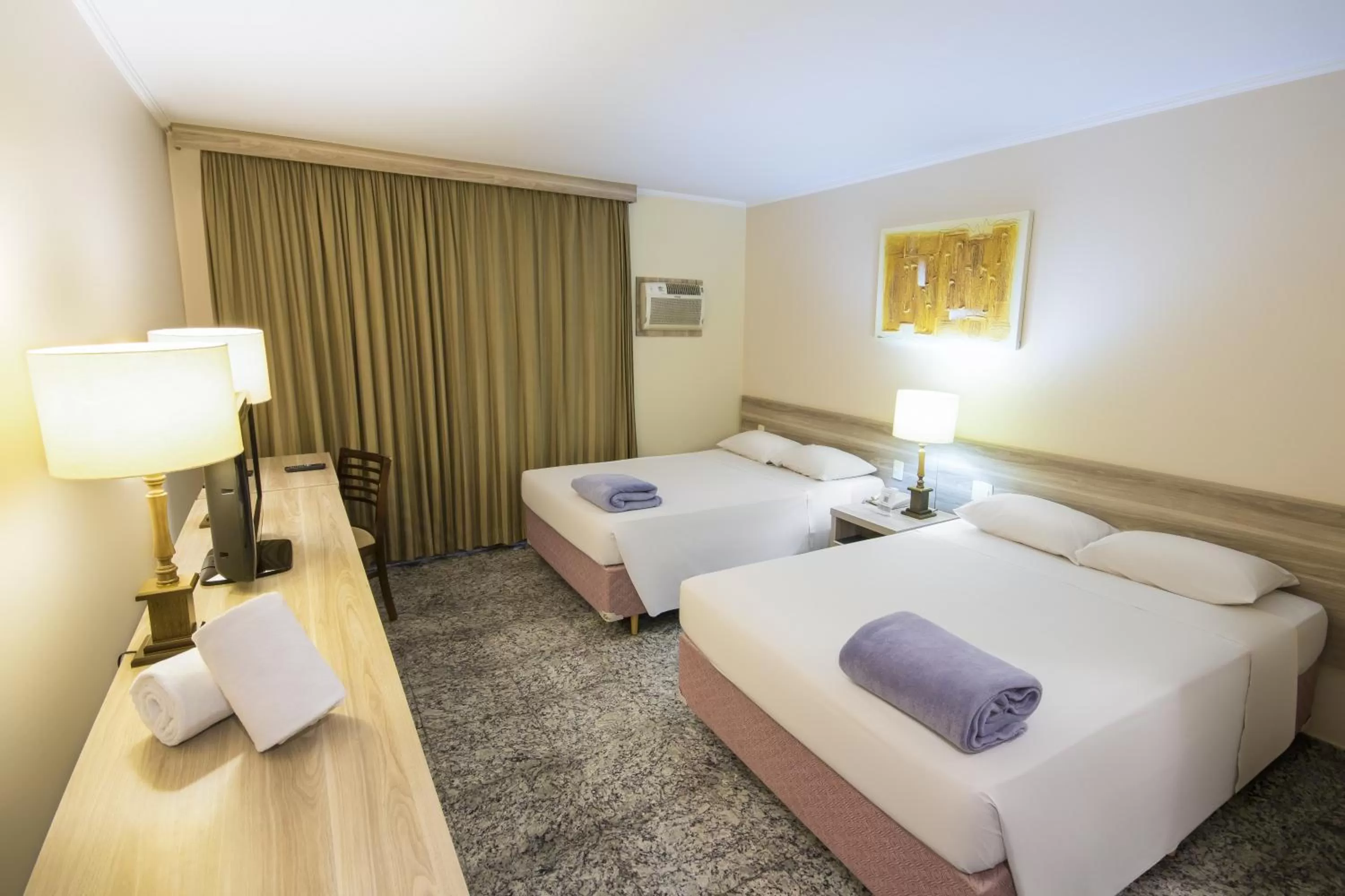 Bed in Hotel Dan Inn Campinas Anhanguera - By Nacional Inn