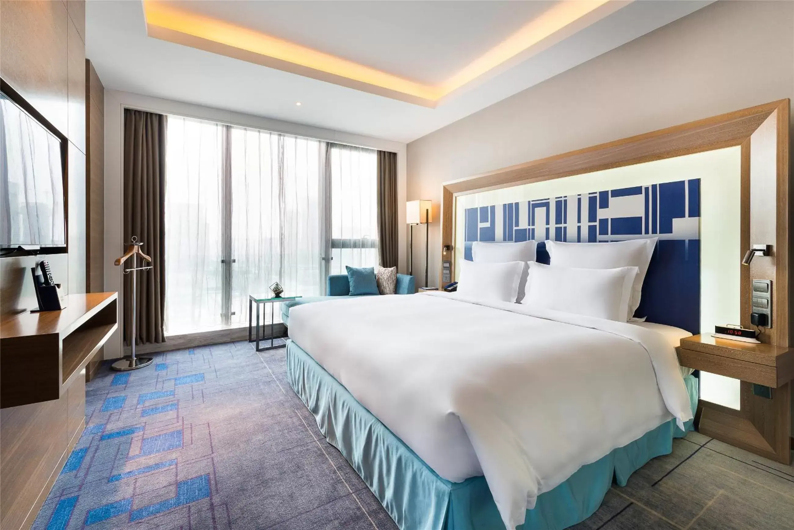 Bed in Novotel Ningbo East