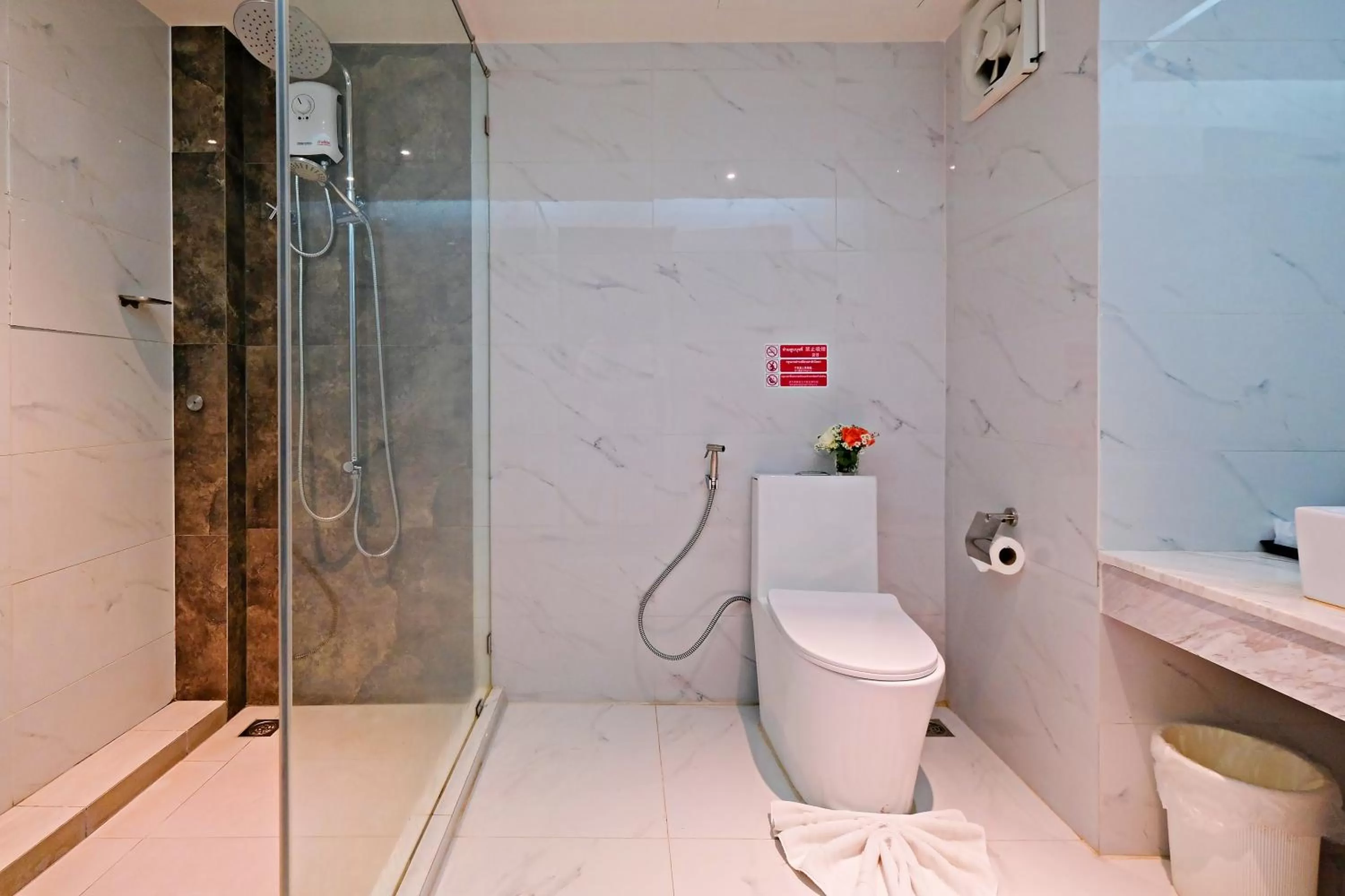 Bathroom in Green Lake Resort - SHA Extra Plus Certified