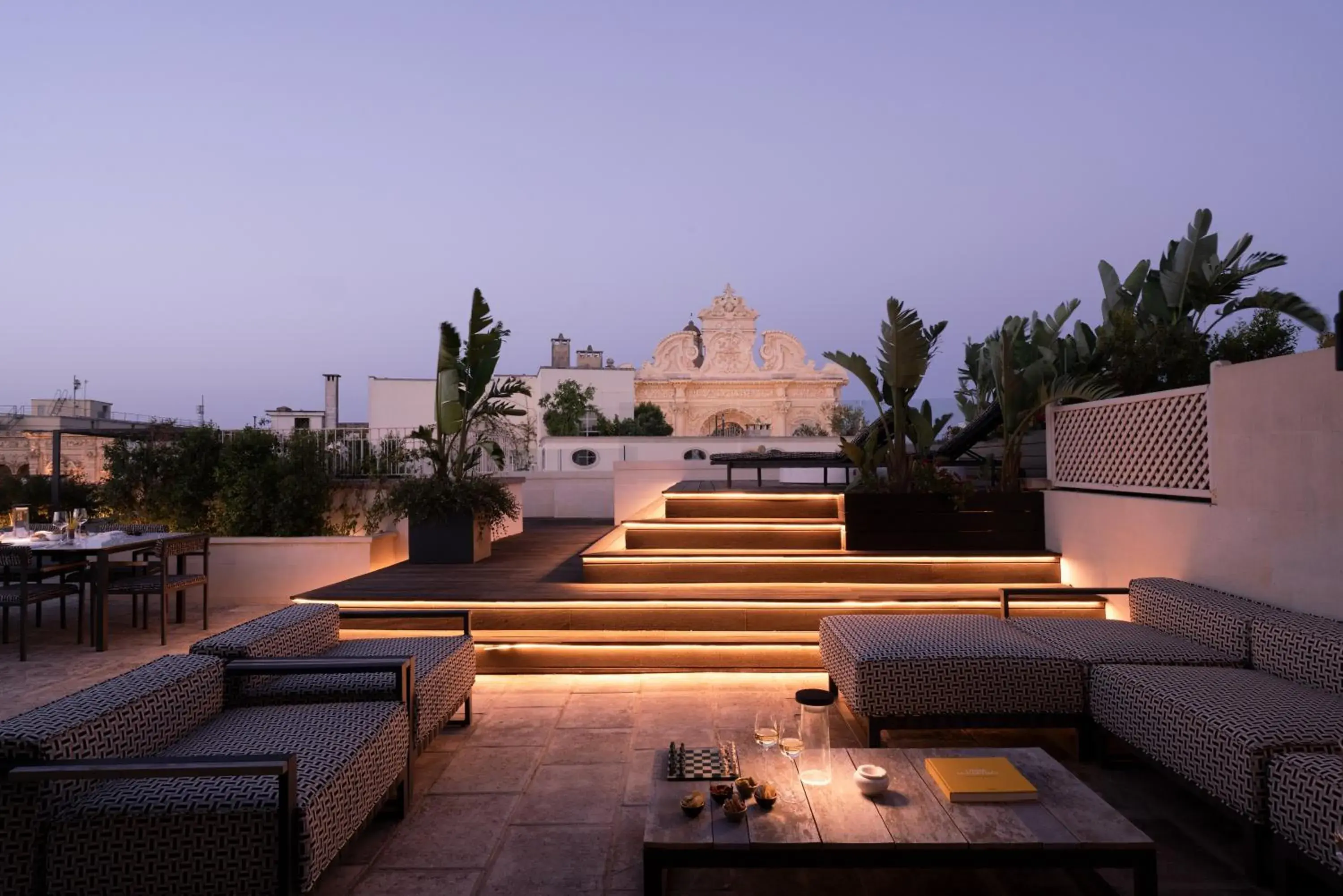 Balcony/Terrace in Patria Palace Lecce