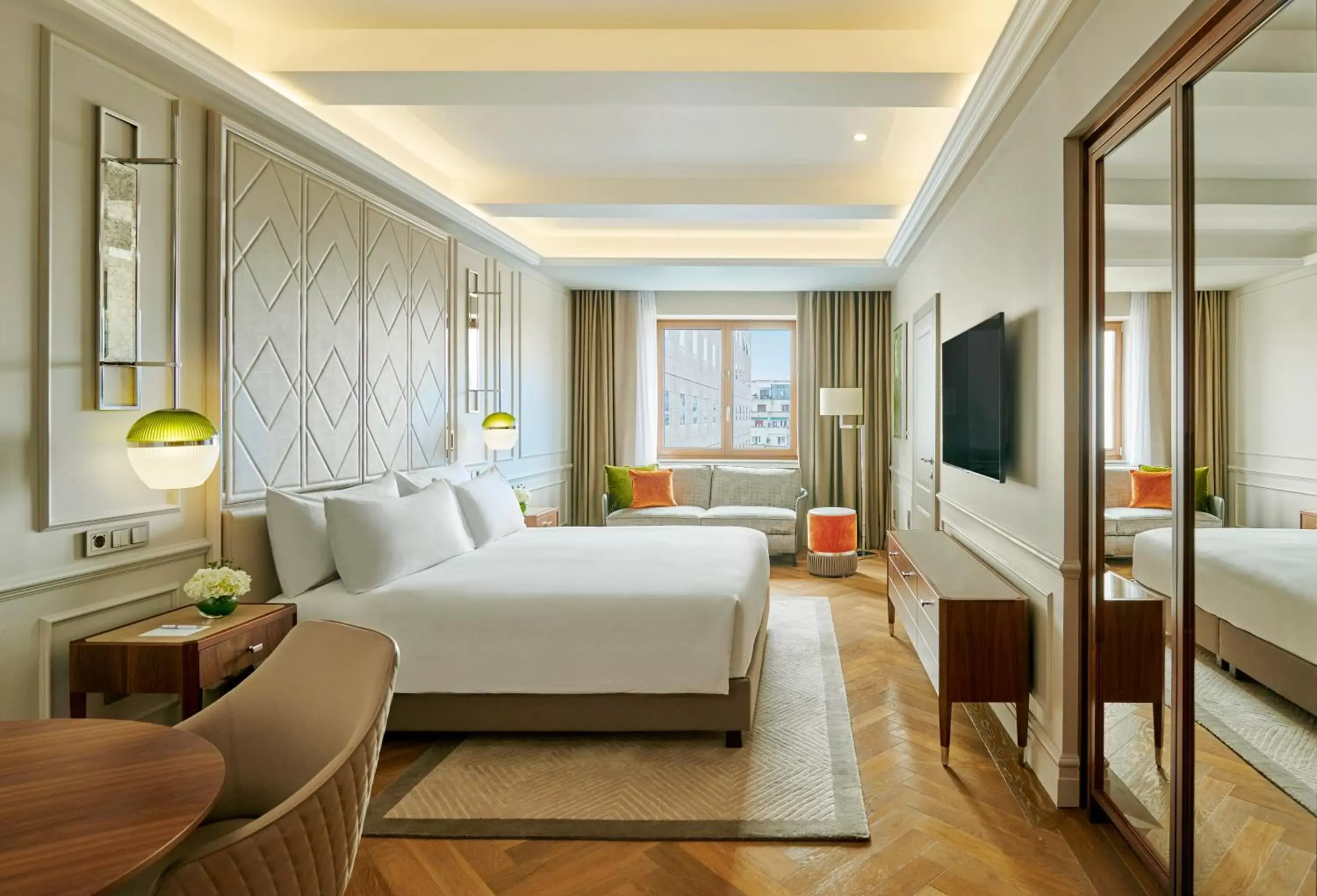 Bedroom, Bed in InterContinental Athenee Palace Bucharest by IHG Bedroom, Bed in InterContinental Athenee Palace Bucharest by IHG