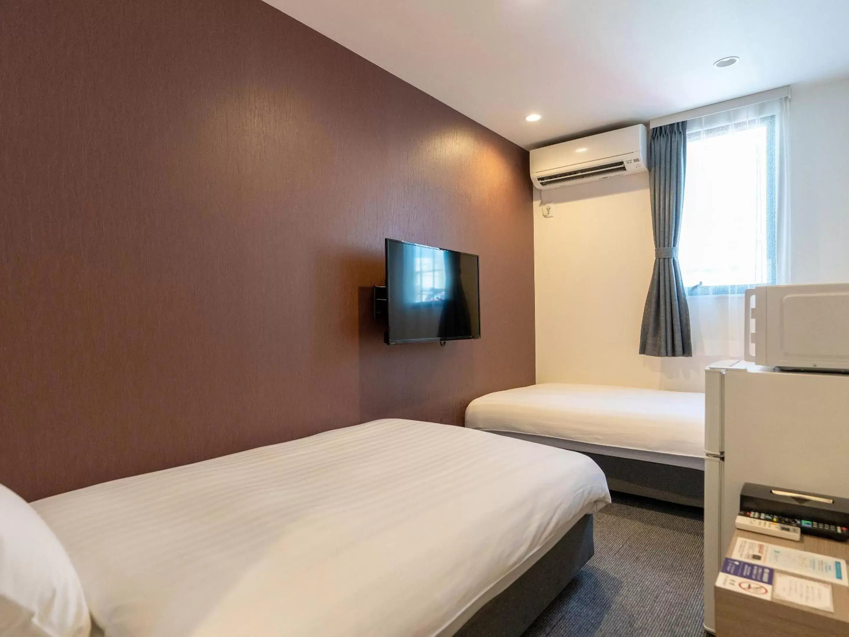 Photo of the whole room, Bed in HOTEL R9 The Yard Taketoyo Photo of the whole room, Bed in HOTEL R9 The Yard Taketoyo