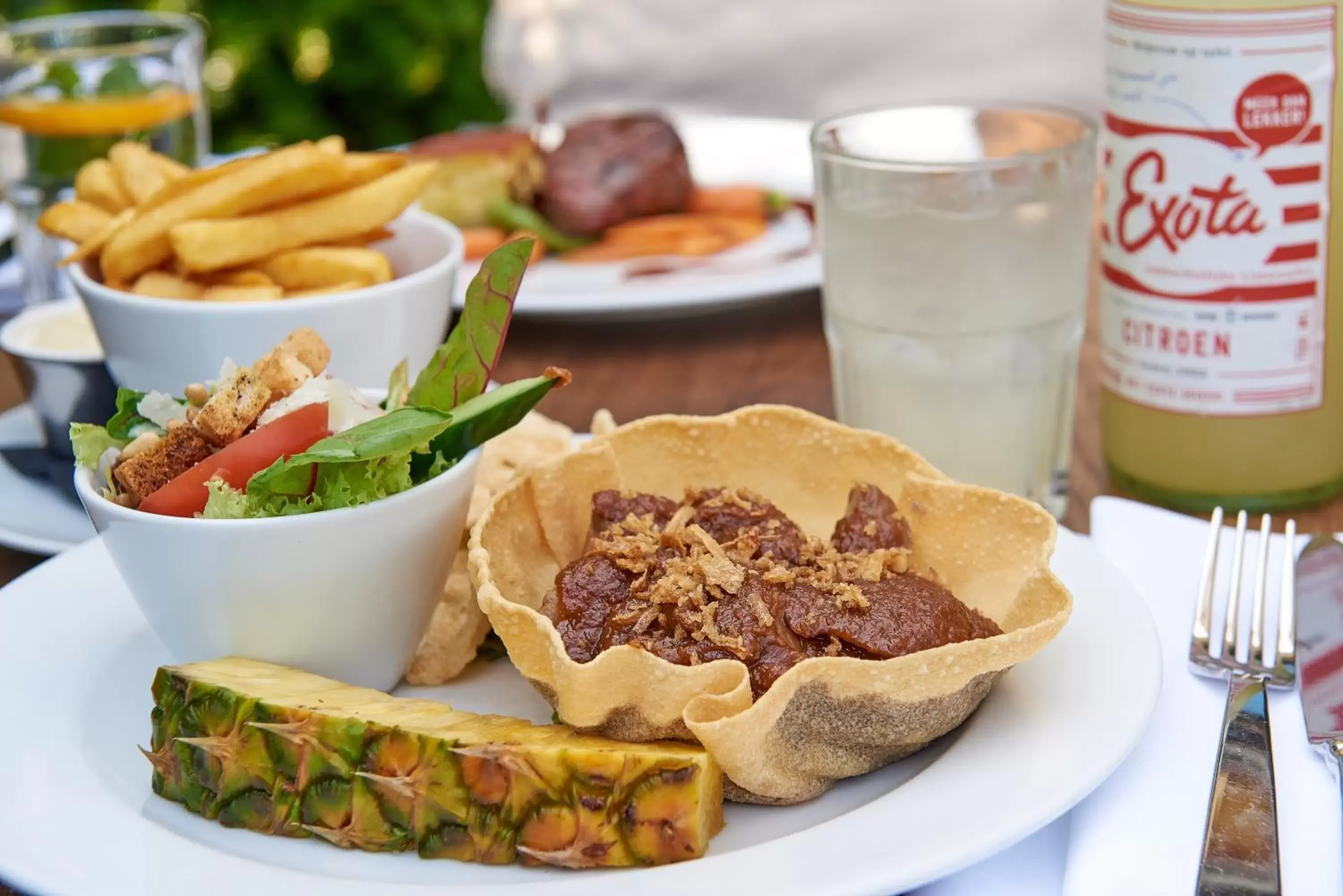 Food close-up in Hotel Babylon Heerhugowaard - Alkmaar