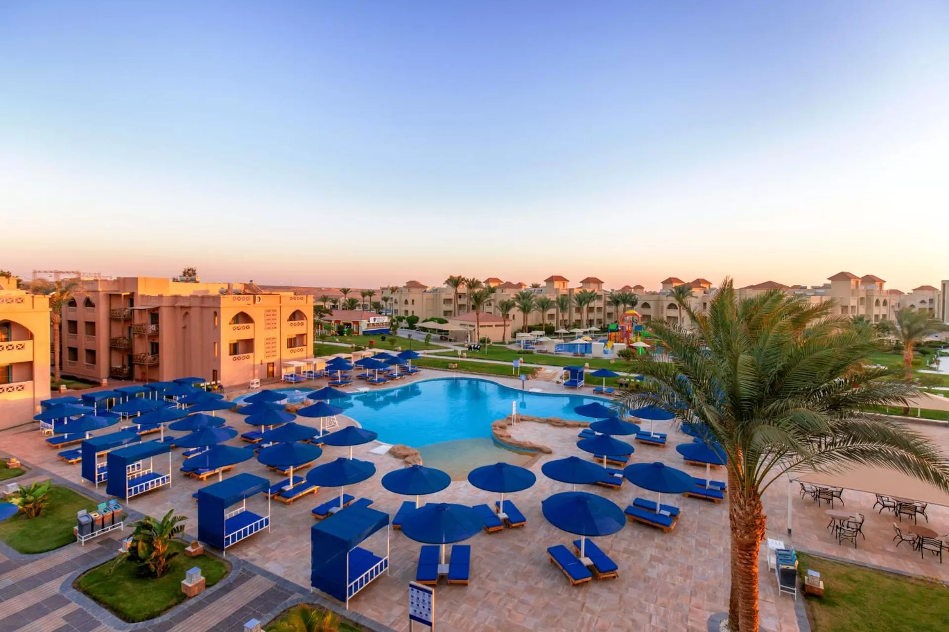 Swimming pool in Pickalbatros Aqua Park Resort - Hurghada
