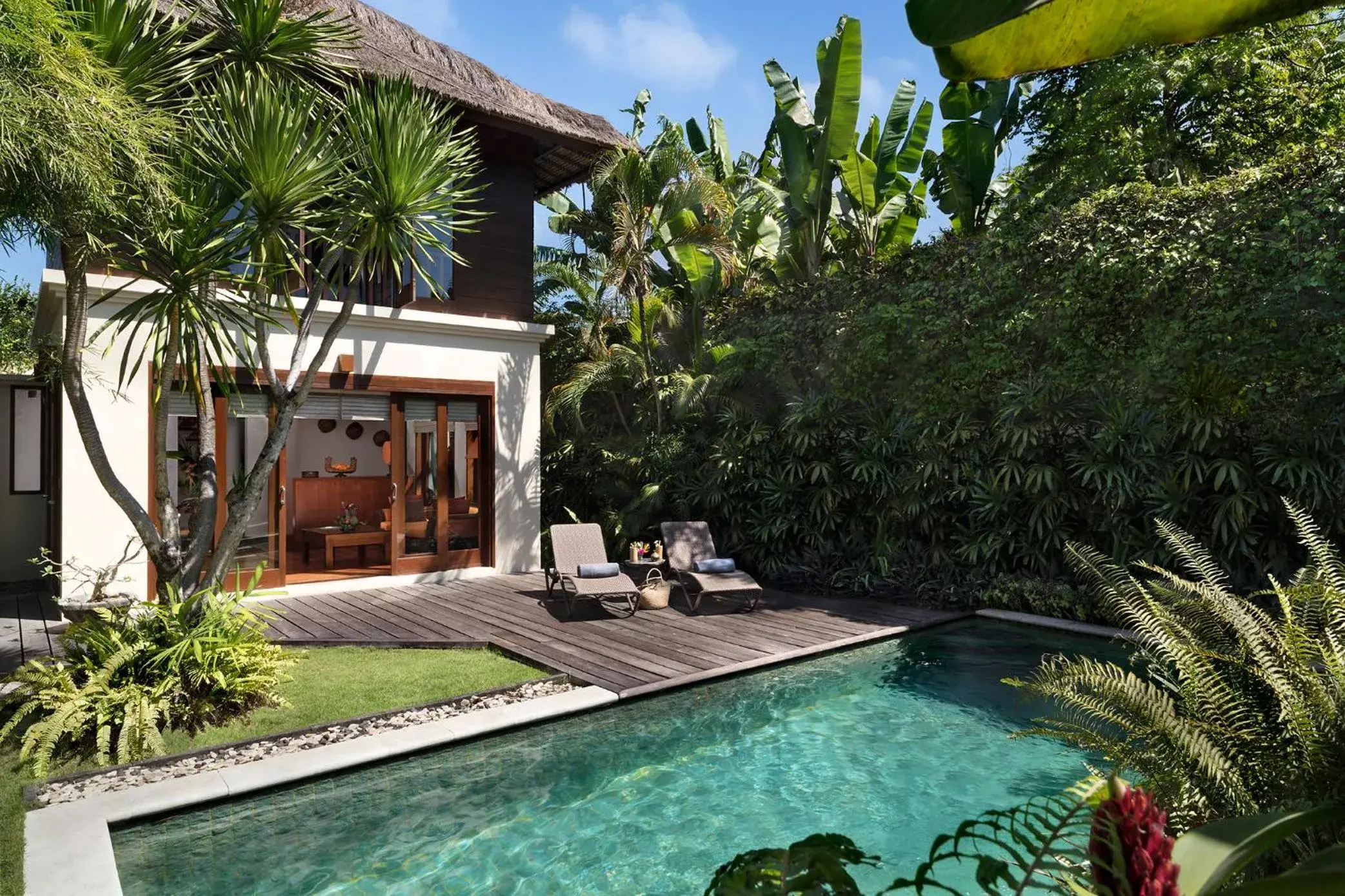 Patio, Property Building in The Pavilions Bali - CHSE Certified