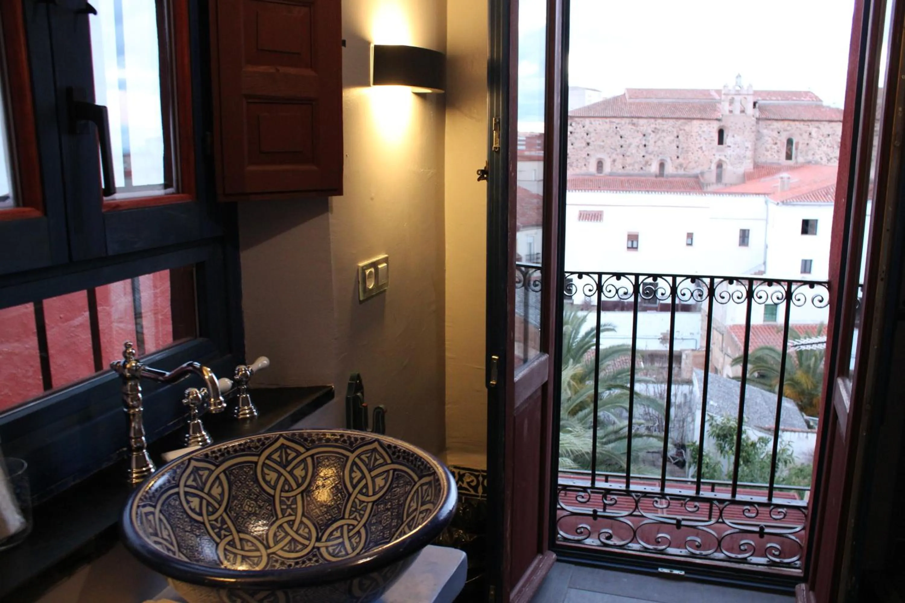 Bathroom in Hotel la Boheme