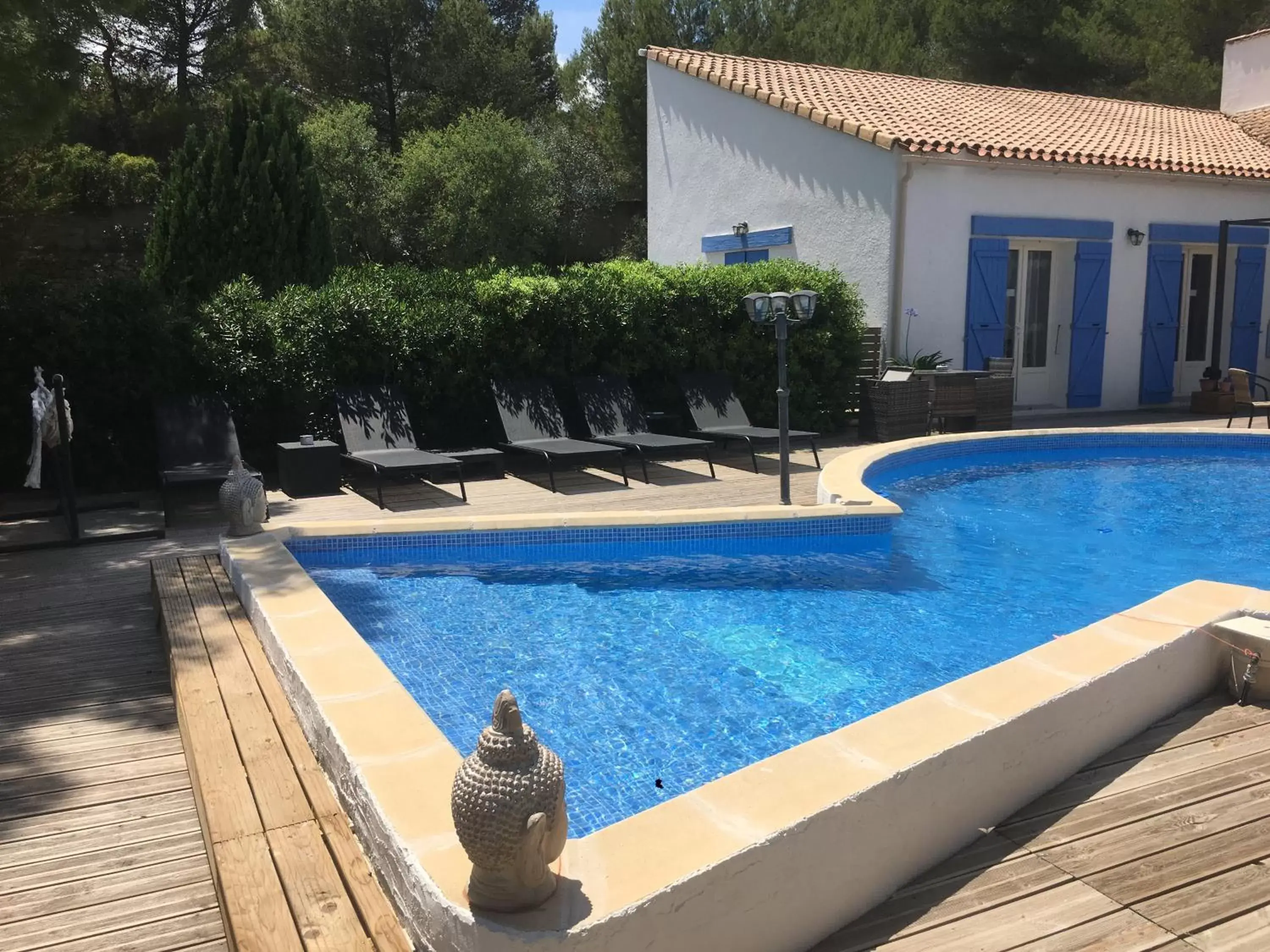 Swimming Pool in La Villa Du Menhir