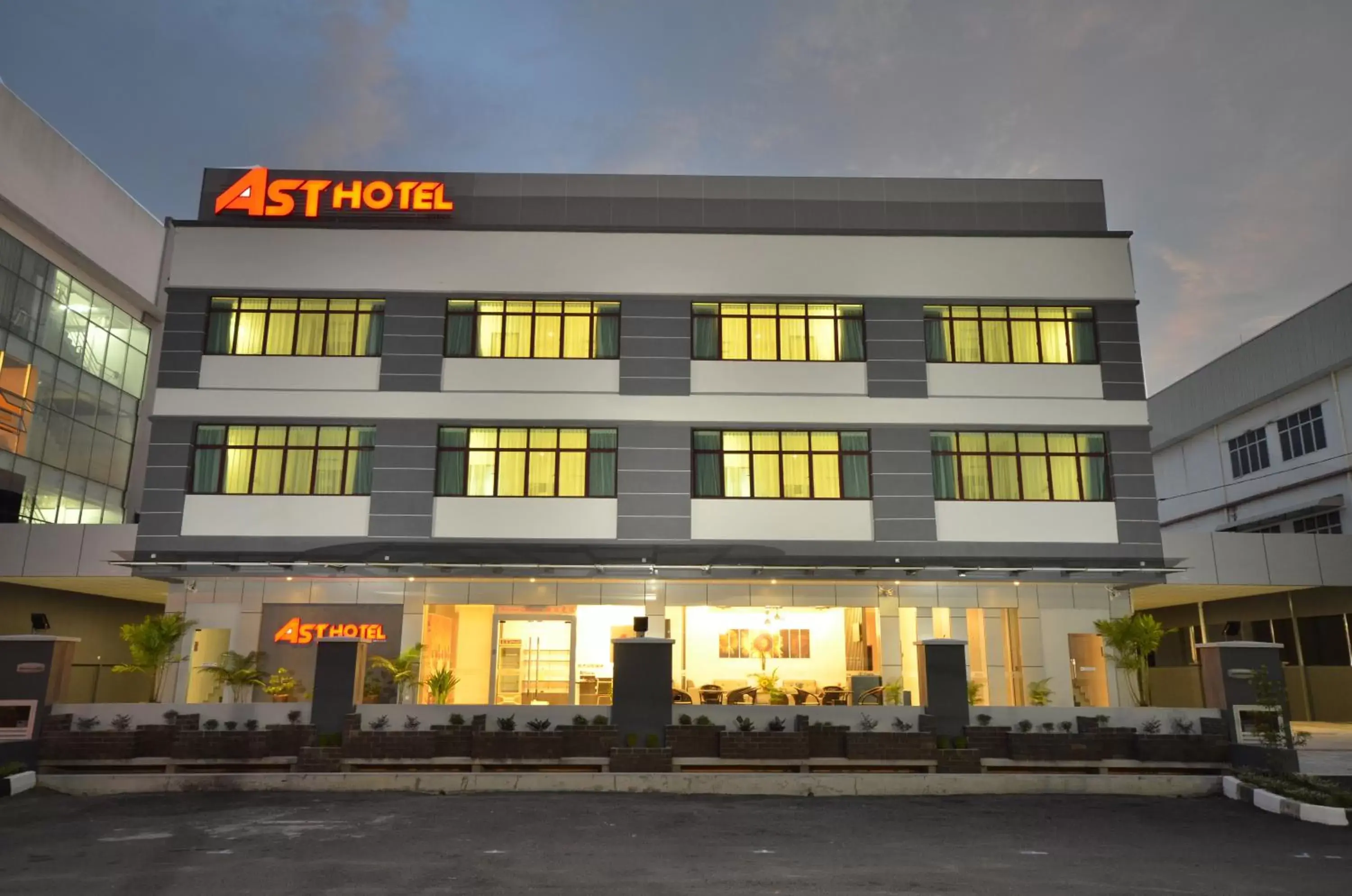 Facade/entrance, Property Building in AST Hotel