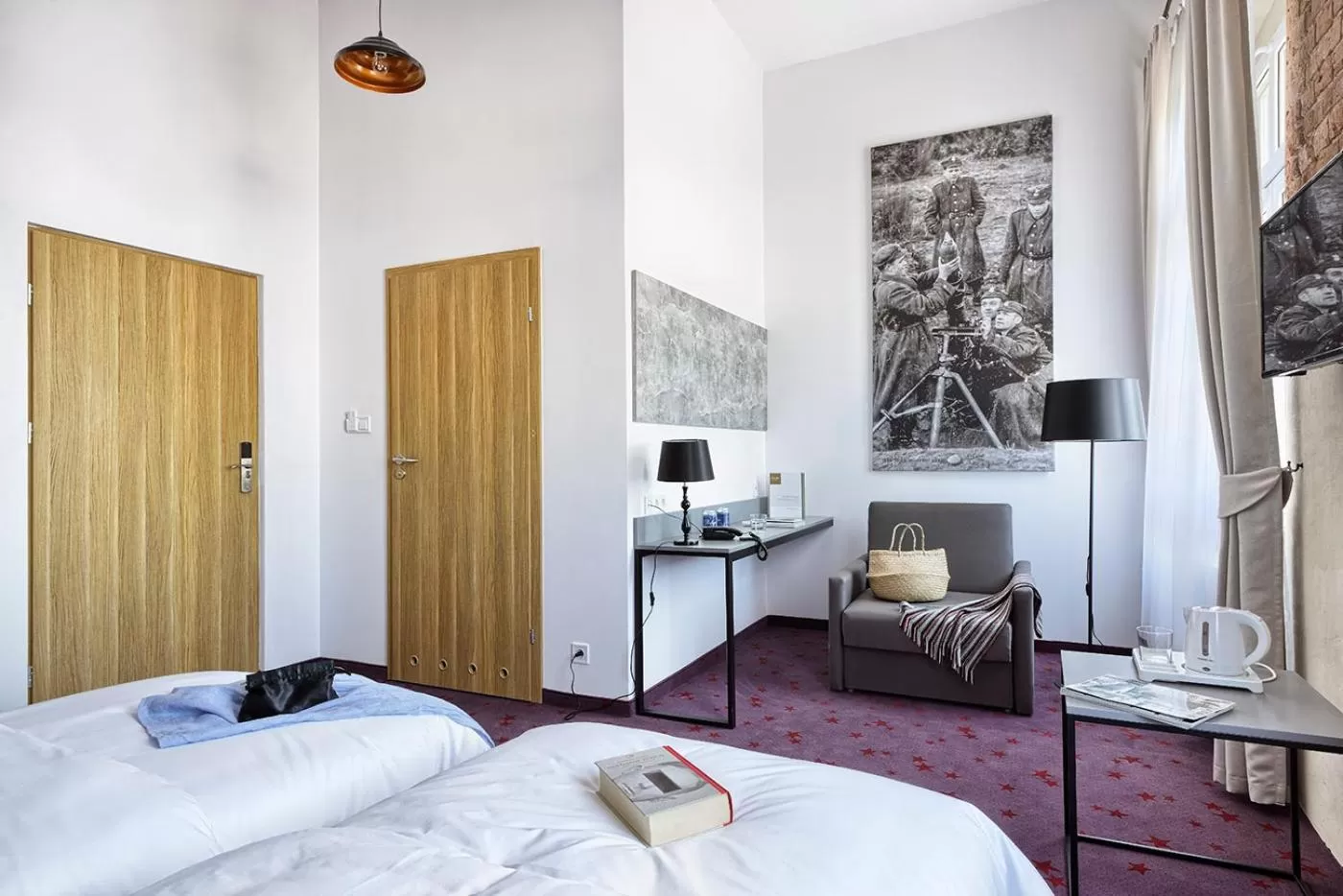 Photo of the whole room, Bed in Koszary Arche Hotel