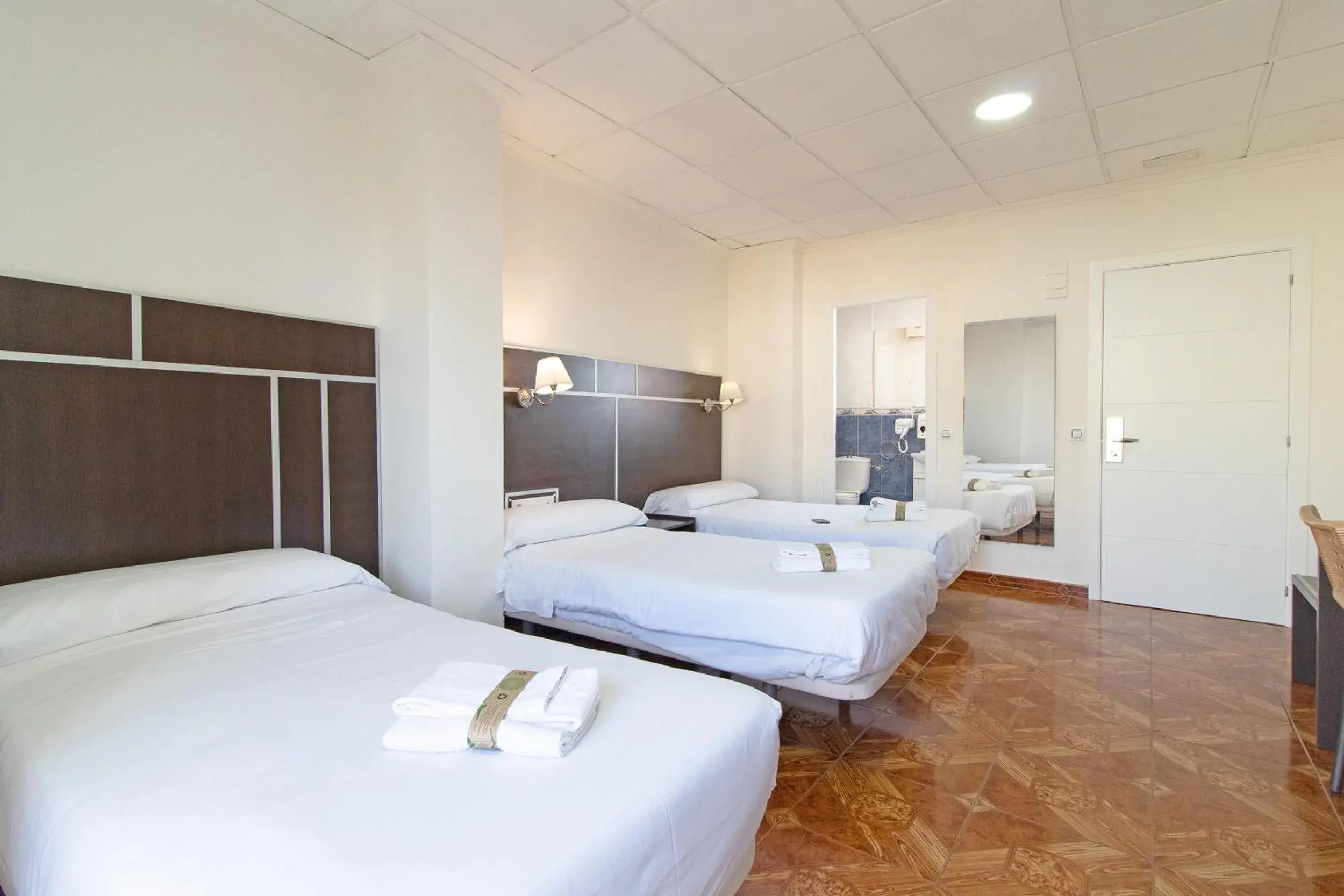 Bed in Hotel Sagunto