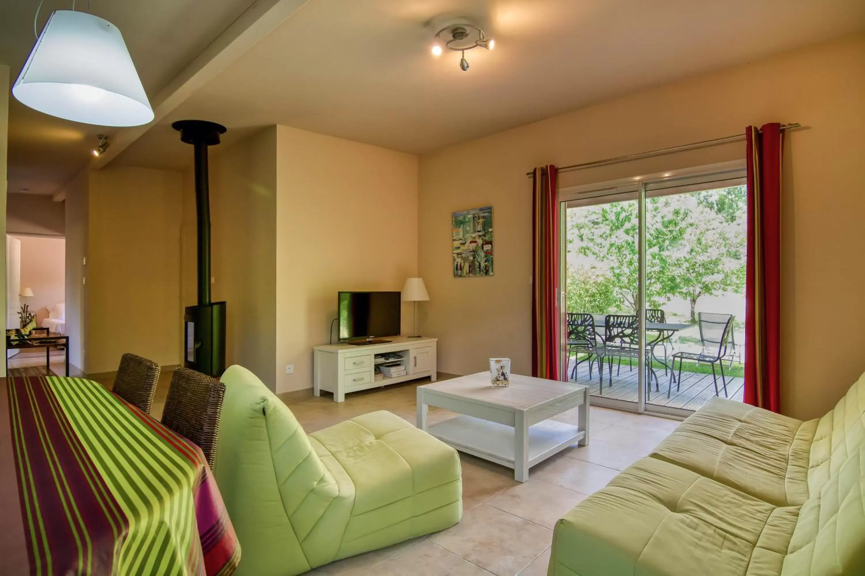 Communal lounge/ TV room, Seating Area in Le Clos Vallis