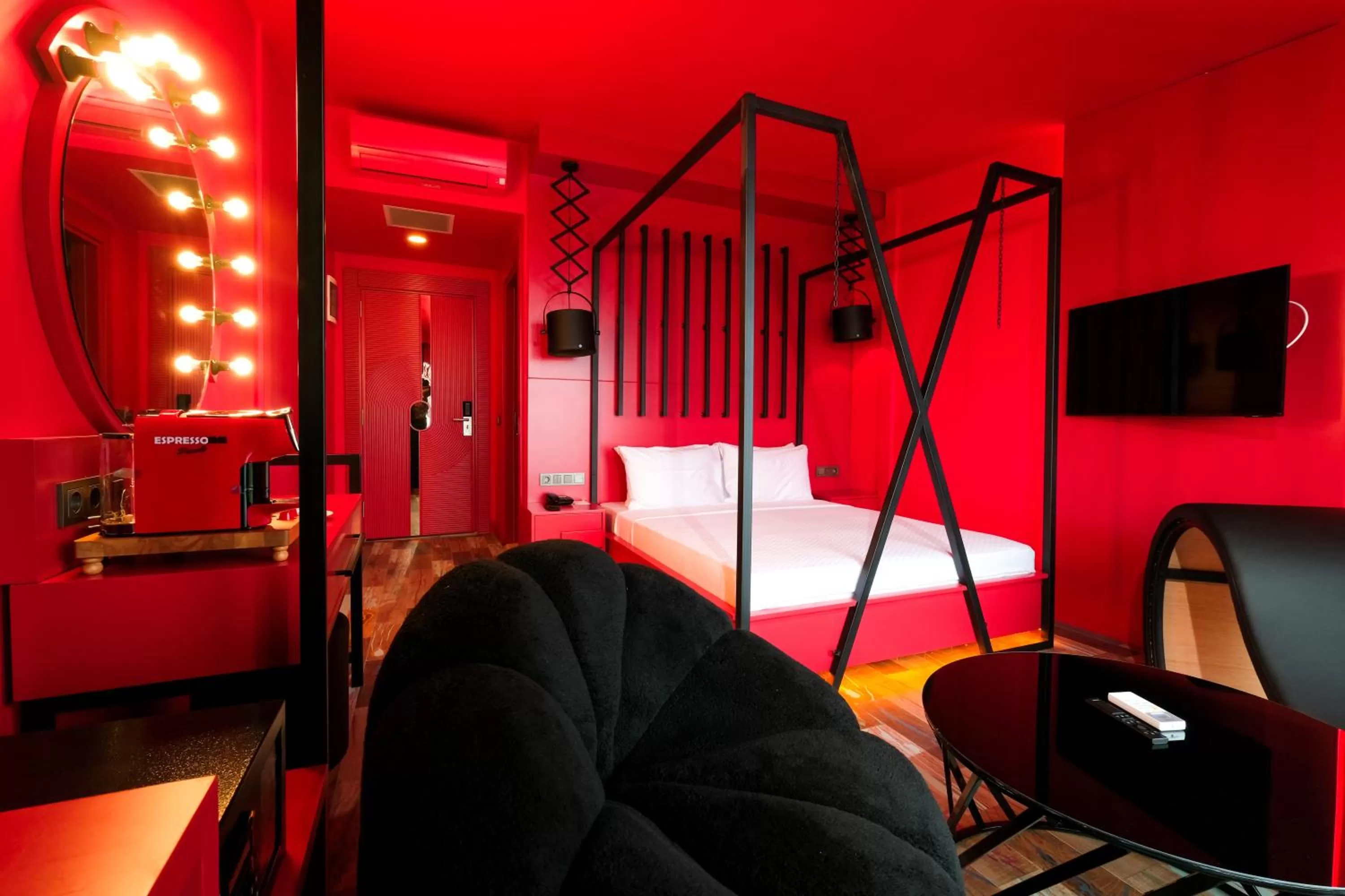 Bed in Bilem Hotel Beach & Spa