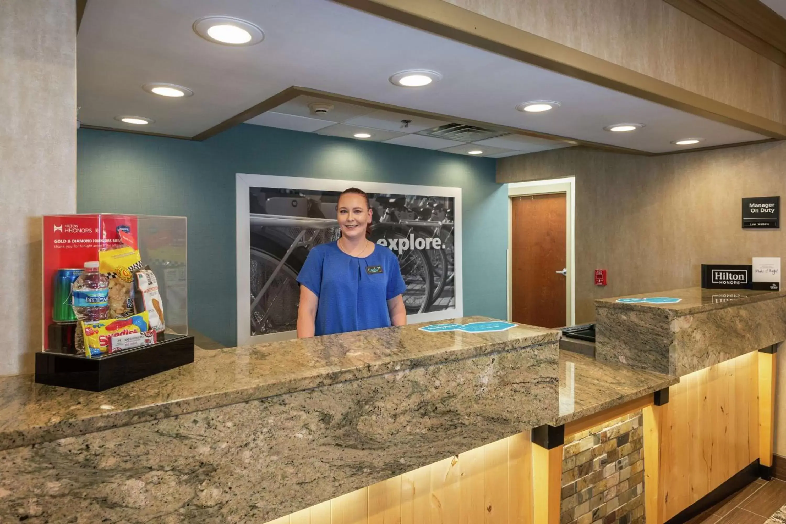 Lobby or reception, Lobby/Reception in Hampton Inn Wilkesboro