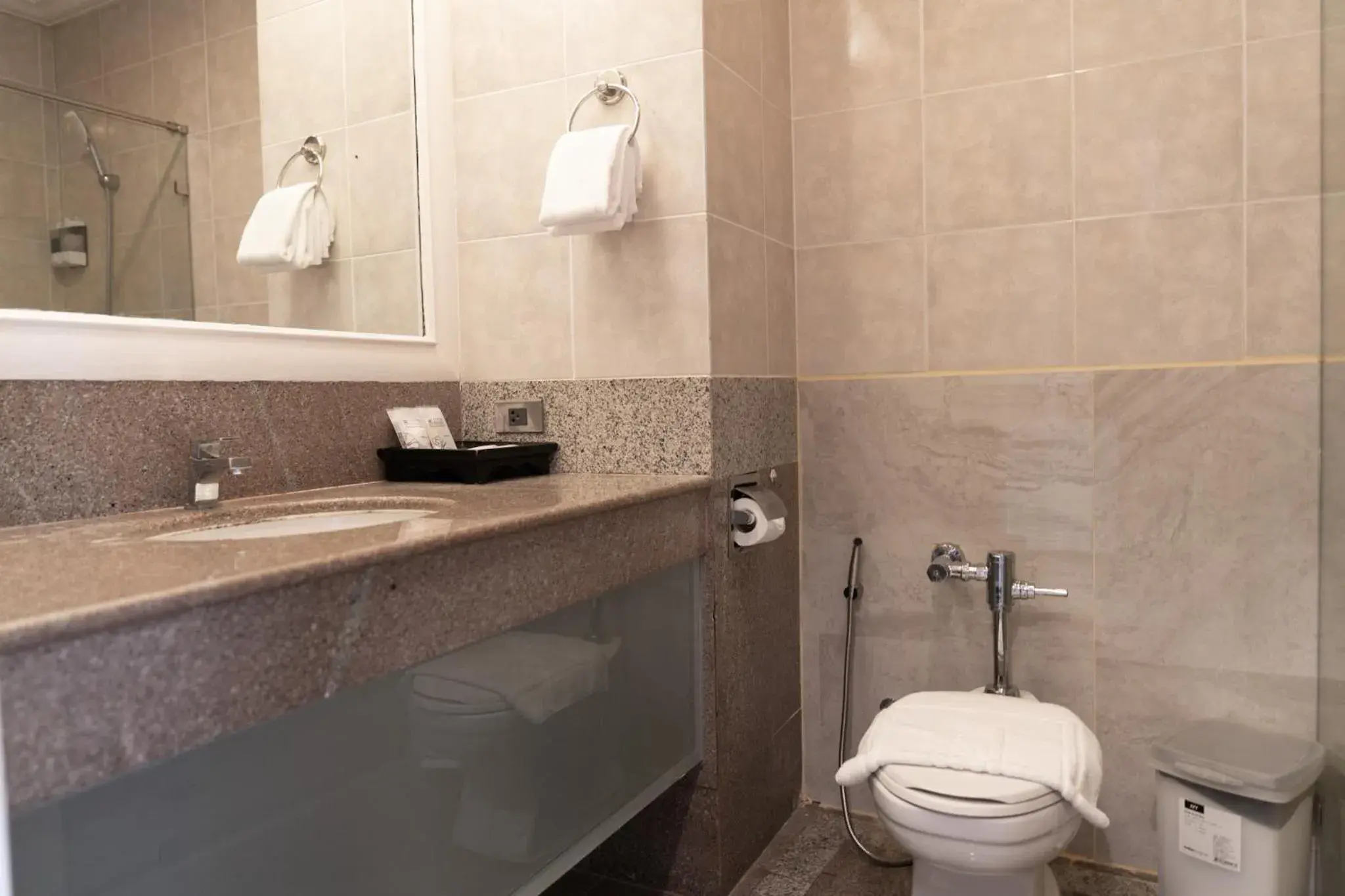 Shower, Bathroom in Forum Park Hotel