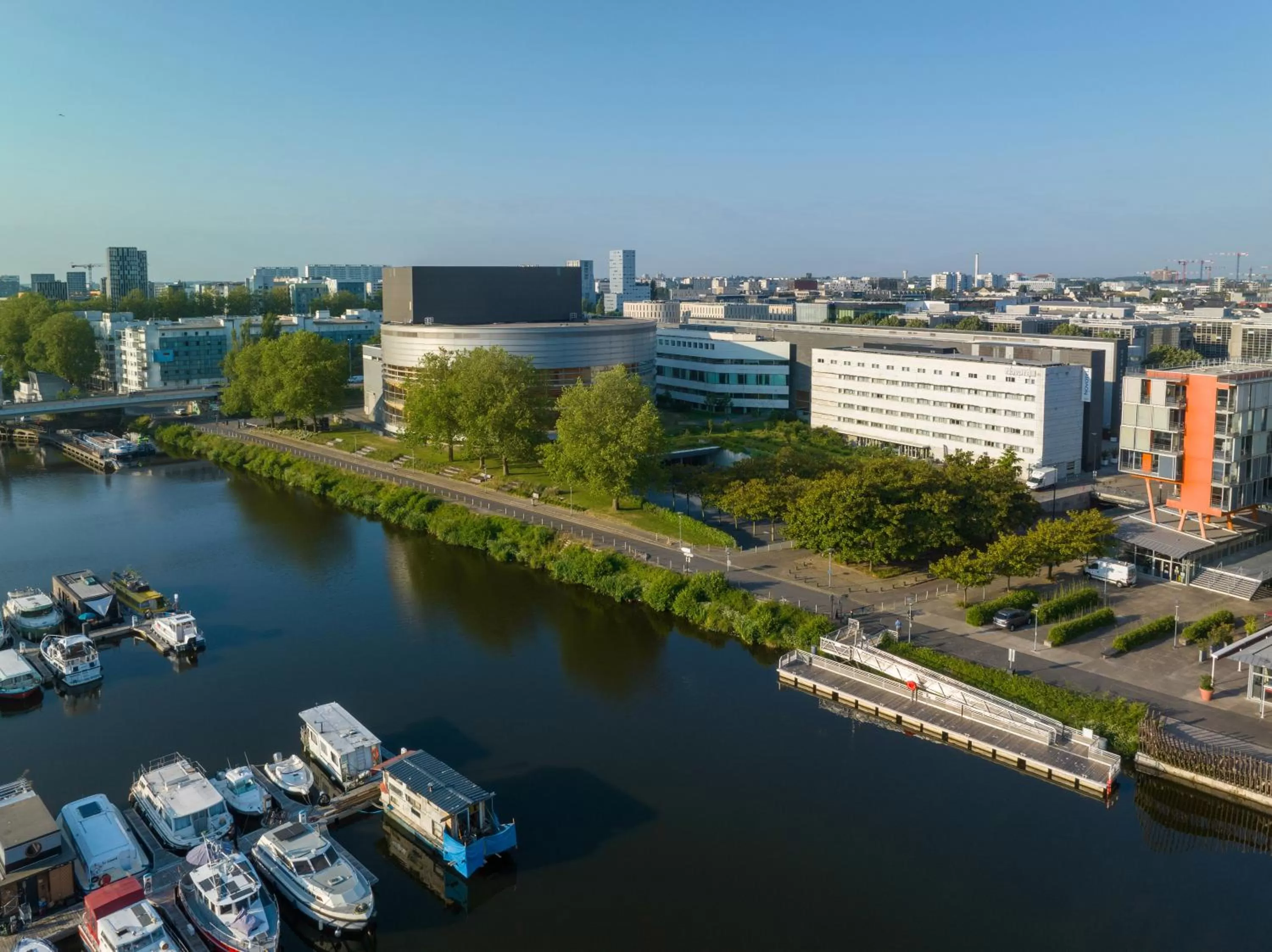 Bird's eye view in Novotel Nantes Centre Gare