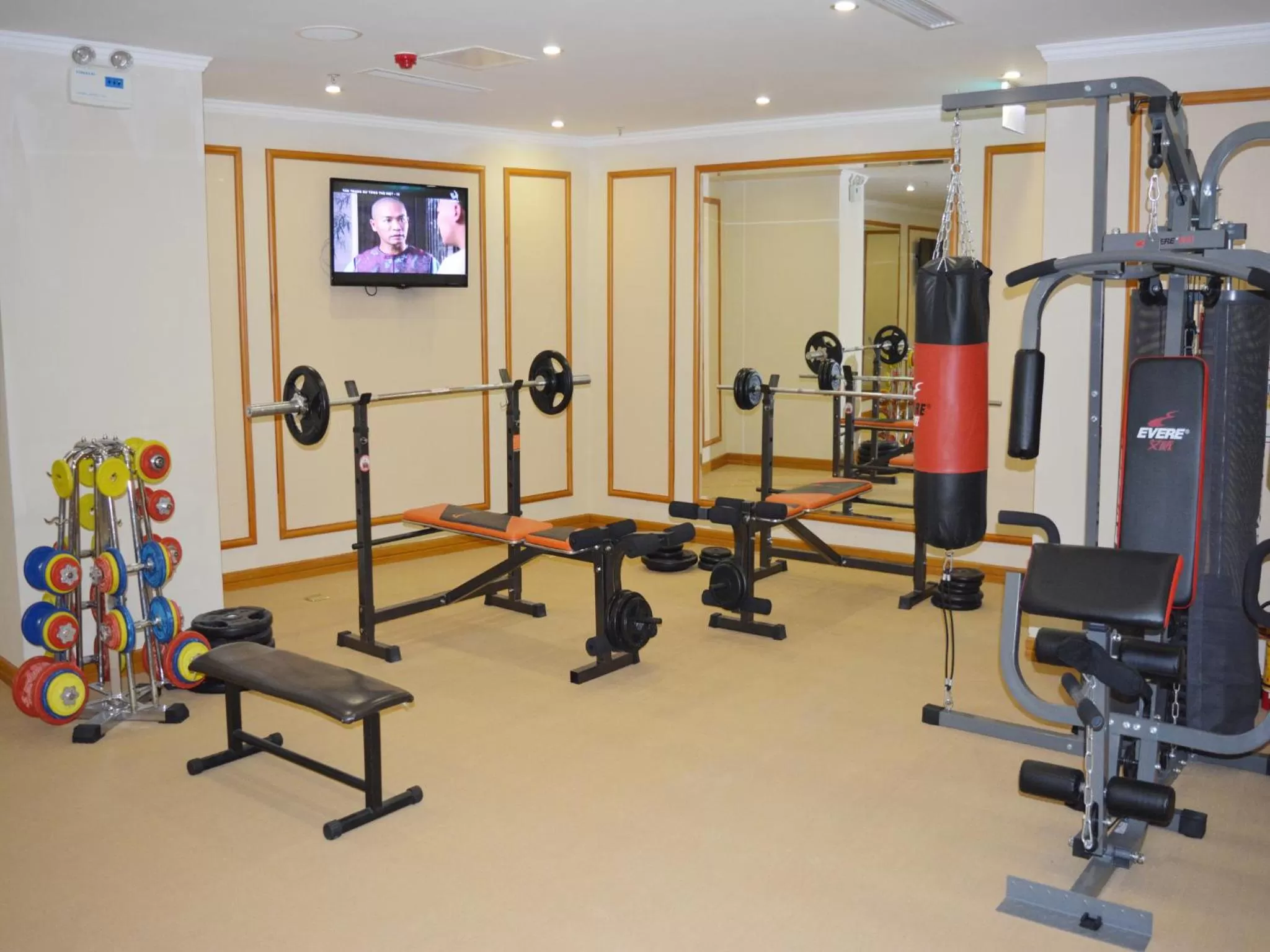 Fitness centre/facilities in A25 Luxury Hotel