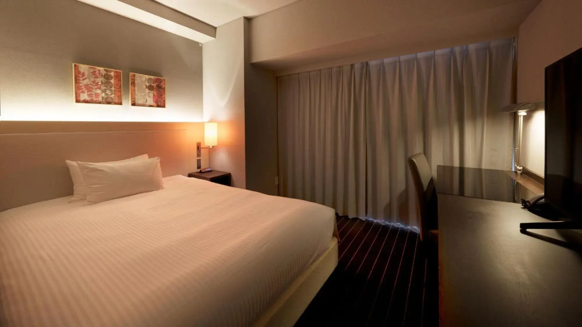 Photo of the whole room, Bed in Hotel Forza Oita Photo of the whole room, Bed in Hotel Forza Oita