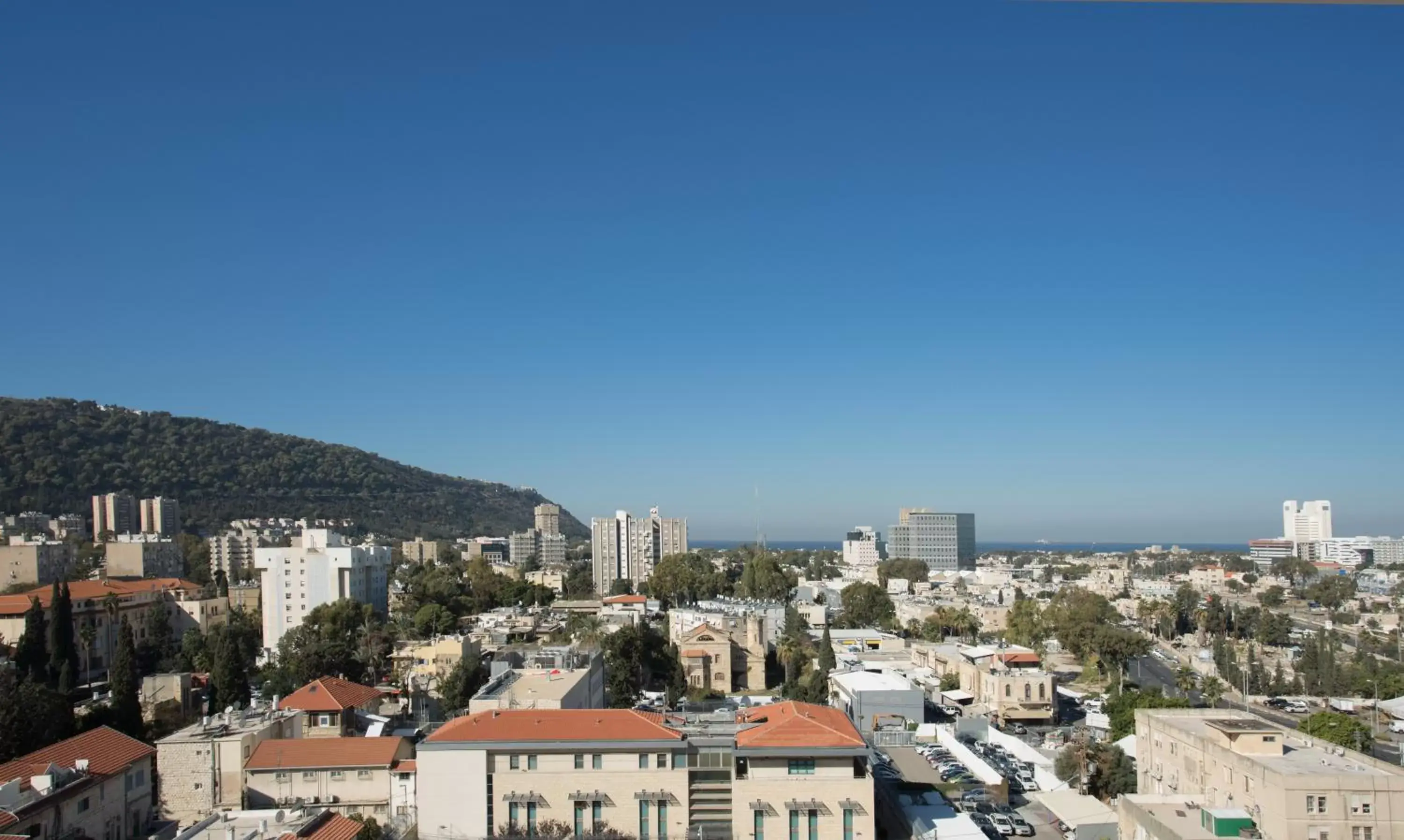 City view in Golden Crown Haifa