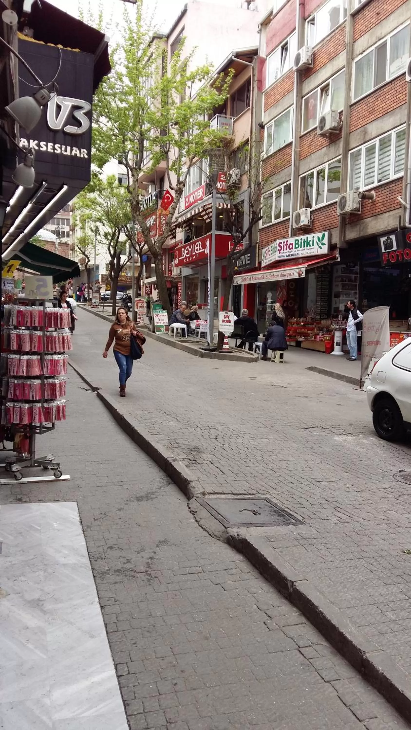 Bird's eye view in Hotel Cesmeli