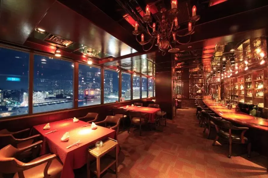 Lounge or bar, Restaurant/Places to Eat in Takasaki Washington Hotel Plaza