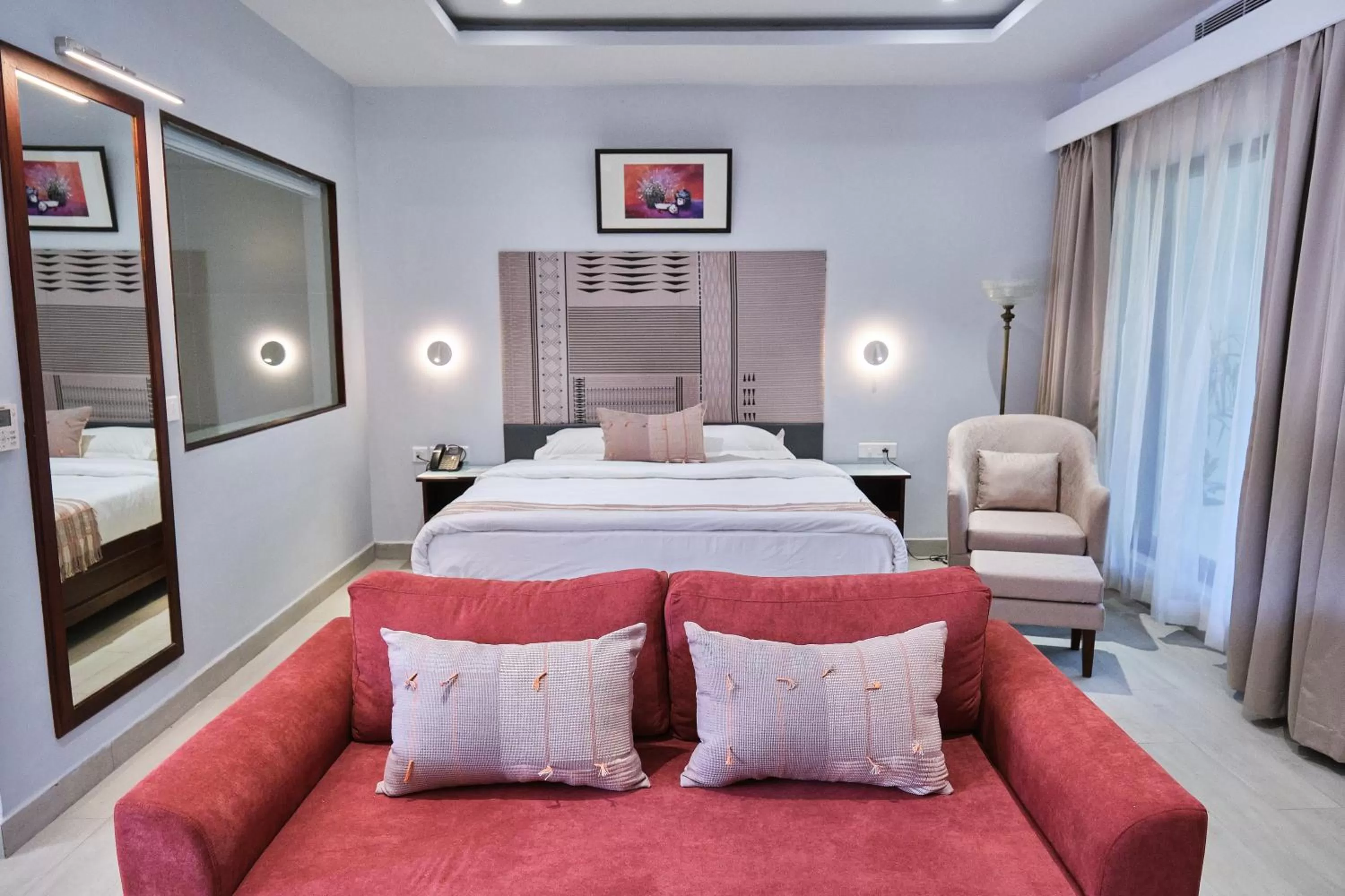 Living room, Bed in Zone Niathu Dimapur By The Park