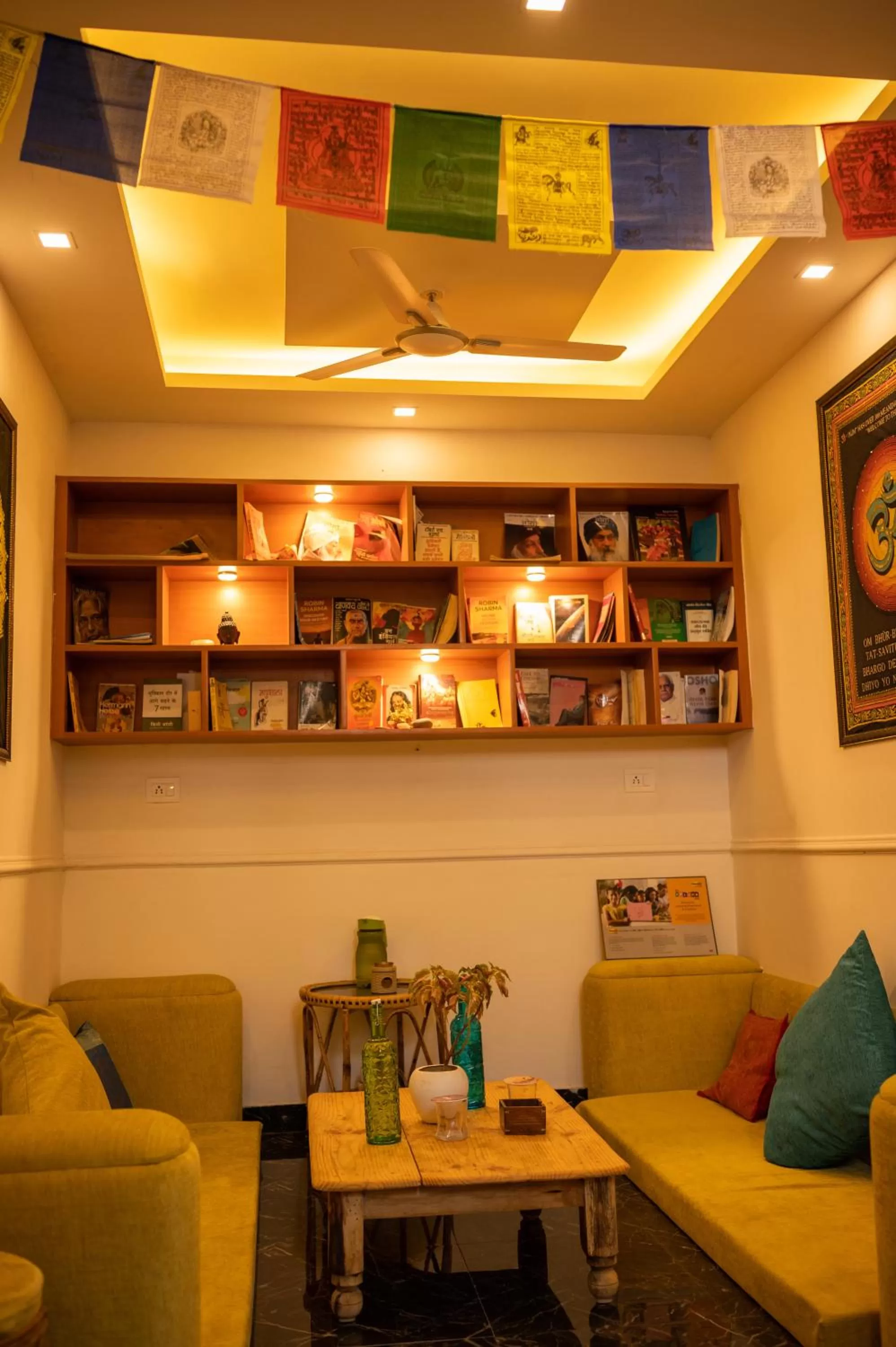 Seating area in Hotel The Moksham