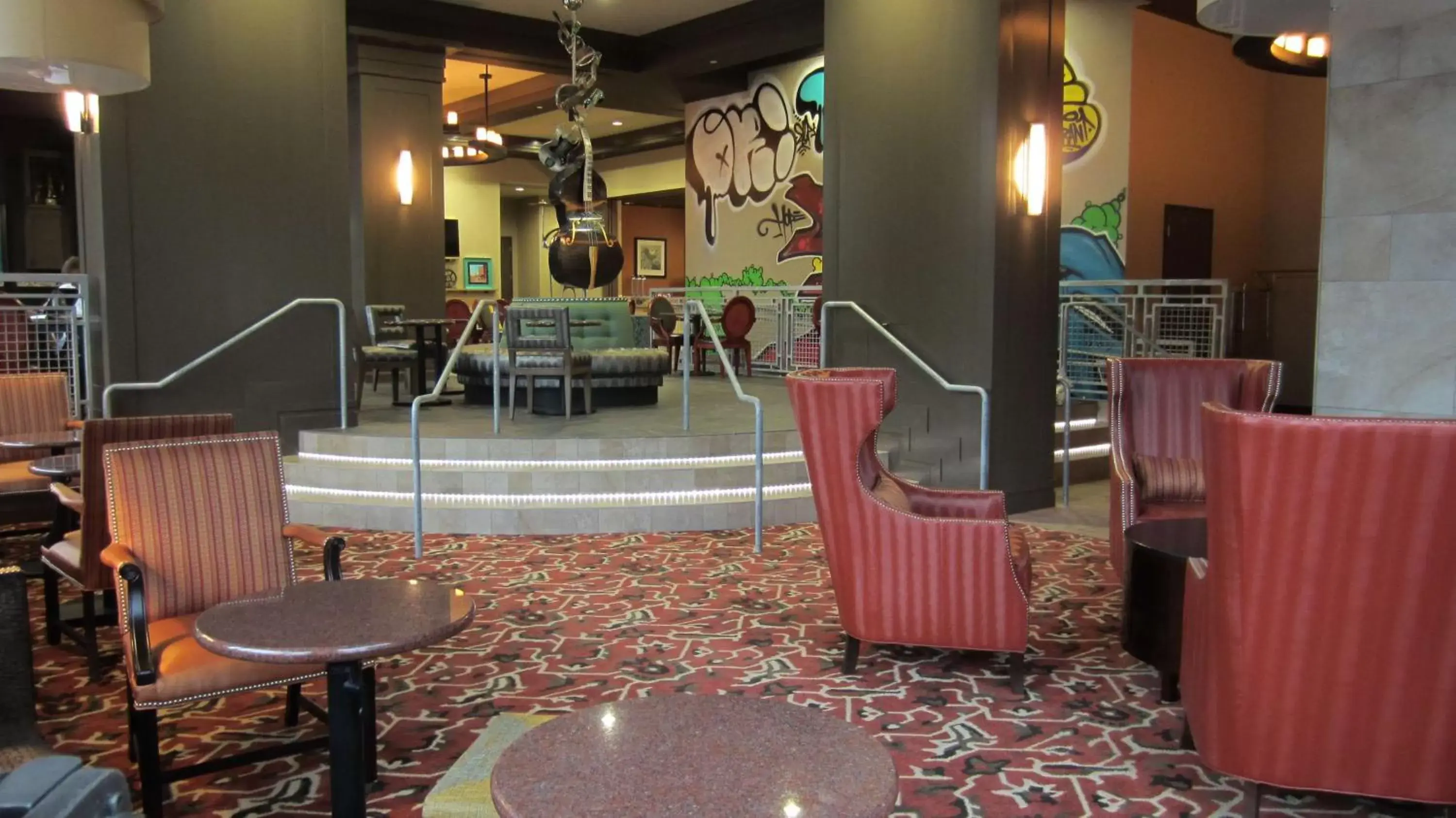 Lobby or reception, Lounge/Bar in Hampton Inn and Suites Austin University Capitol