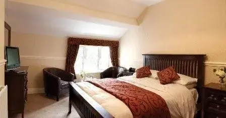 Bedroom, Bed in Lyons Woodlands Hall