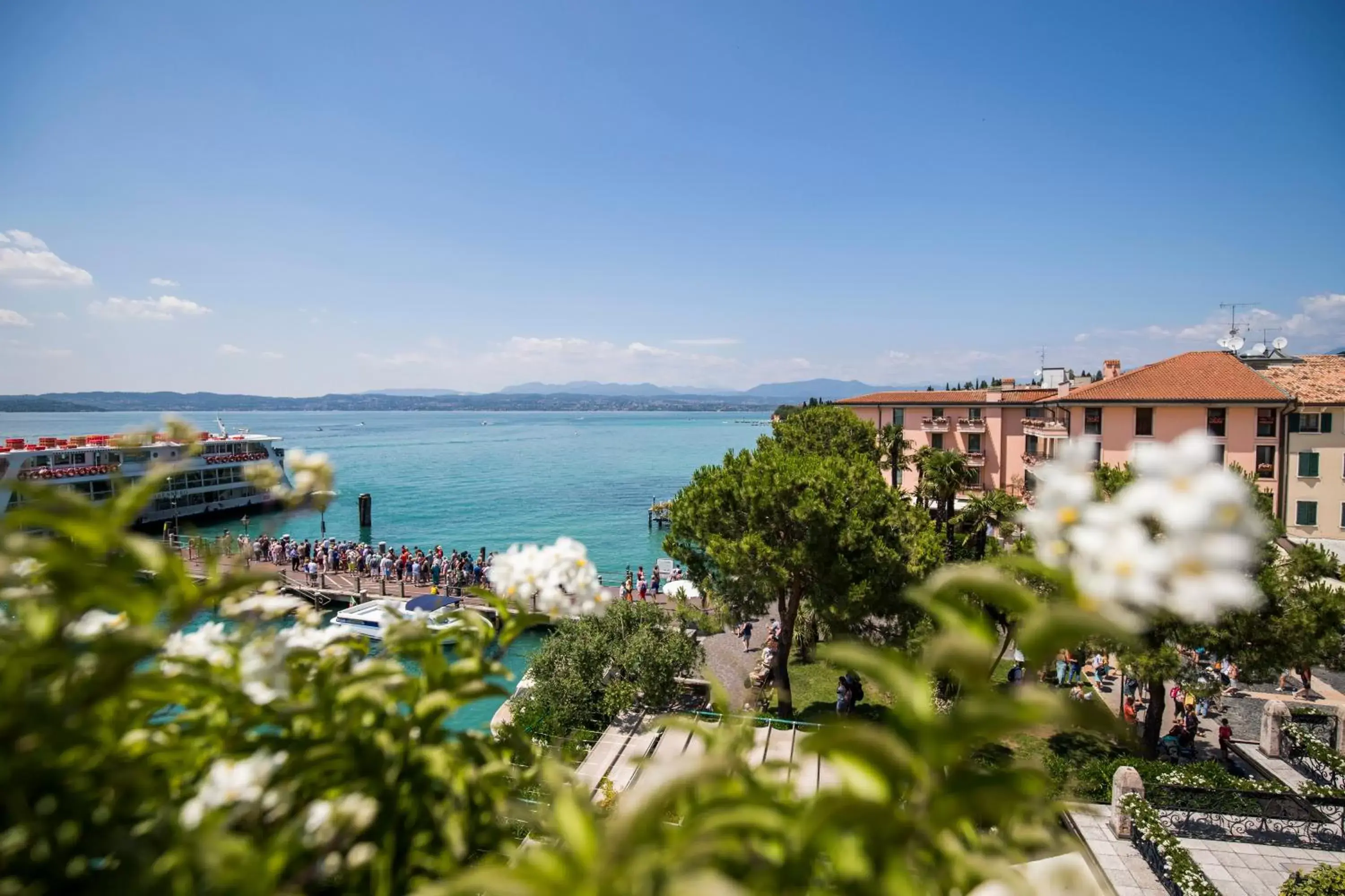 Lake view in Hotel Sirmione