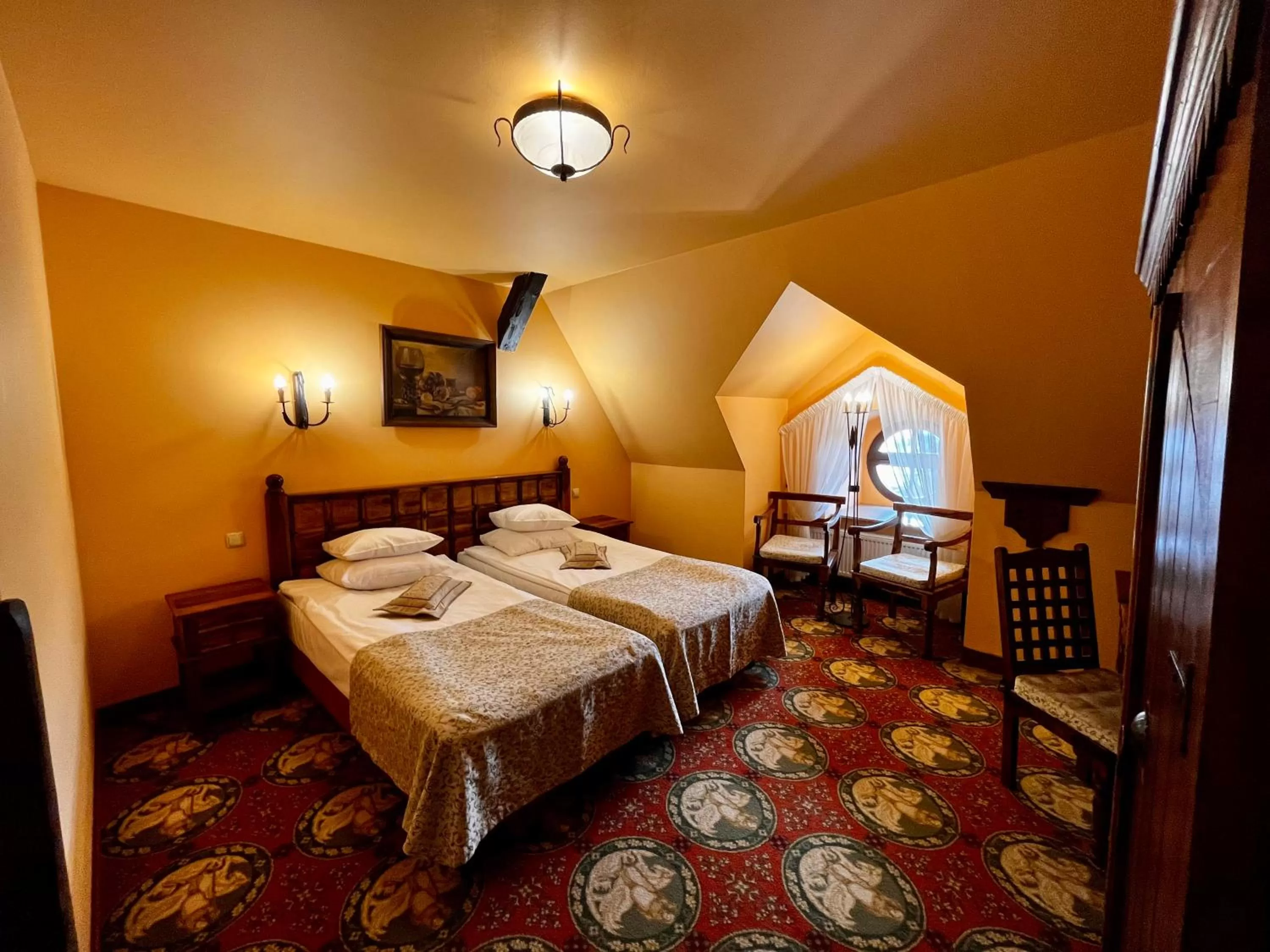 Photo of the whole room, Bed in Hotel Zamek Ryn