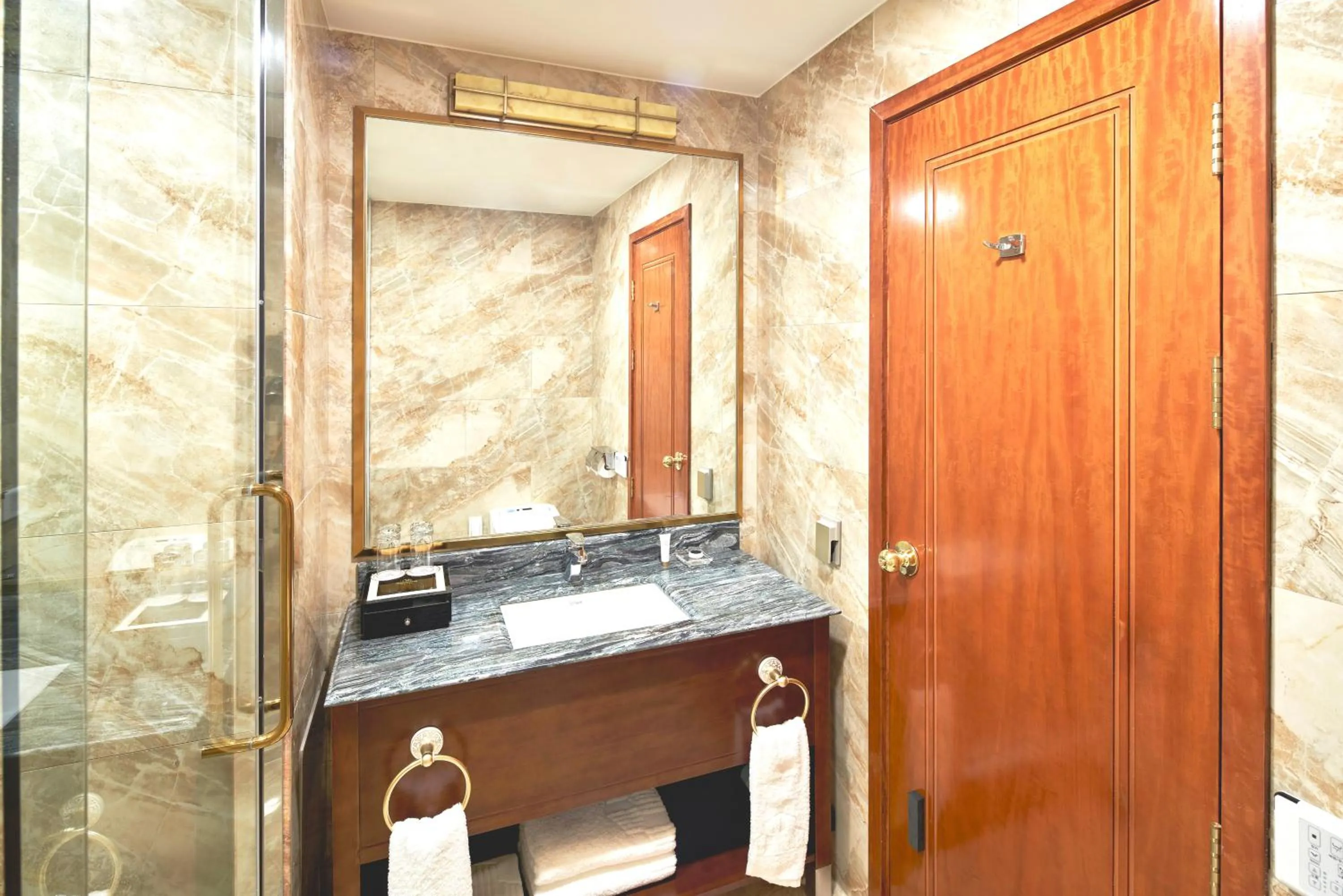 Toilet in GoldOne Hotel & Suites