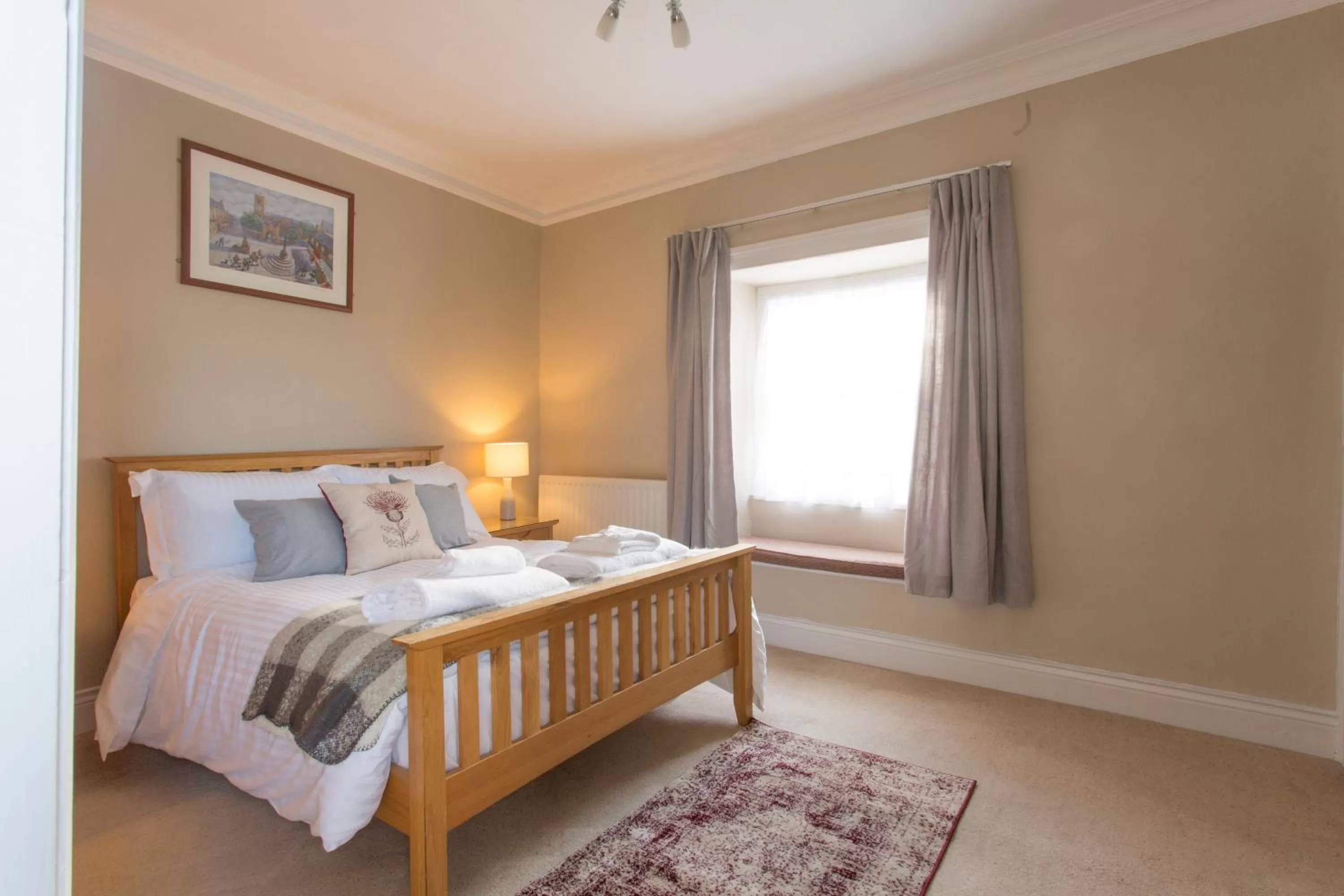 Bed in The Wheatsheaf Hotel