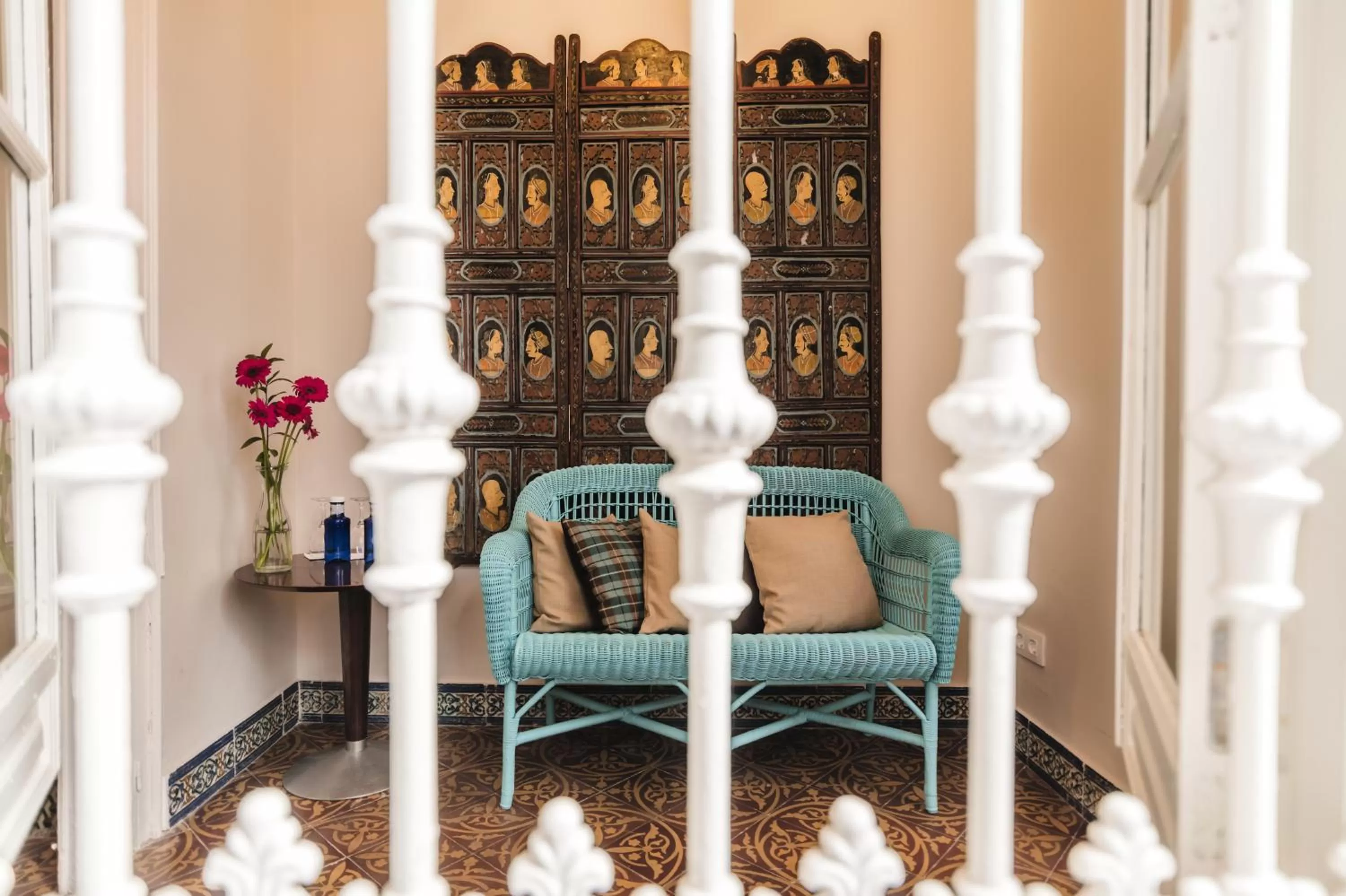 Seating area in Hotel Boutique Casa de Colón