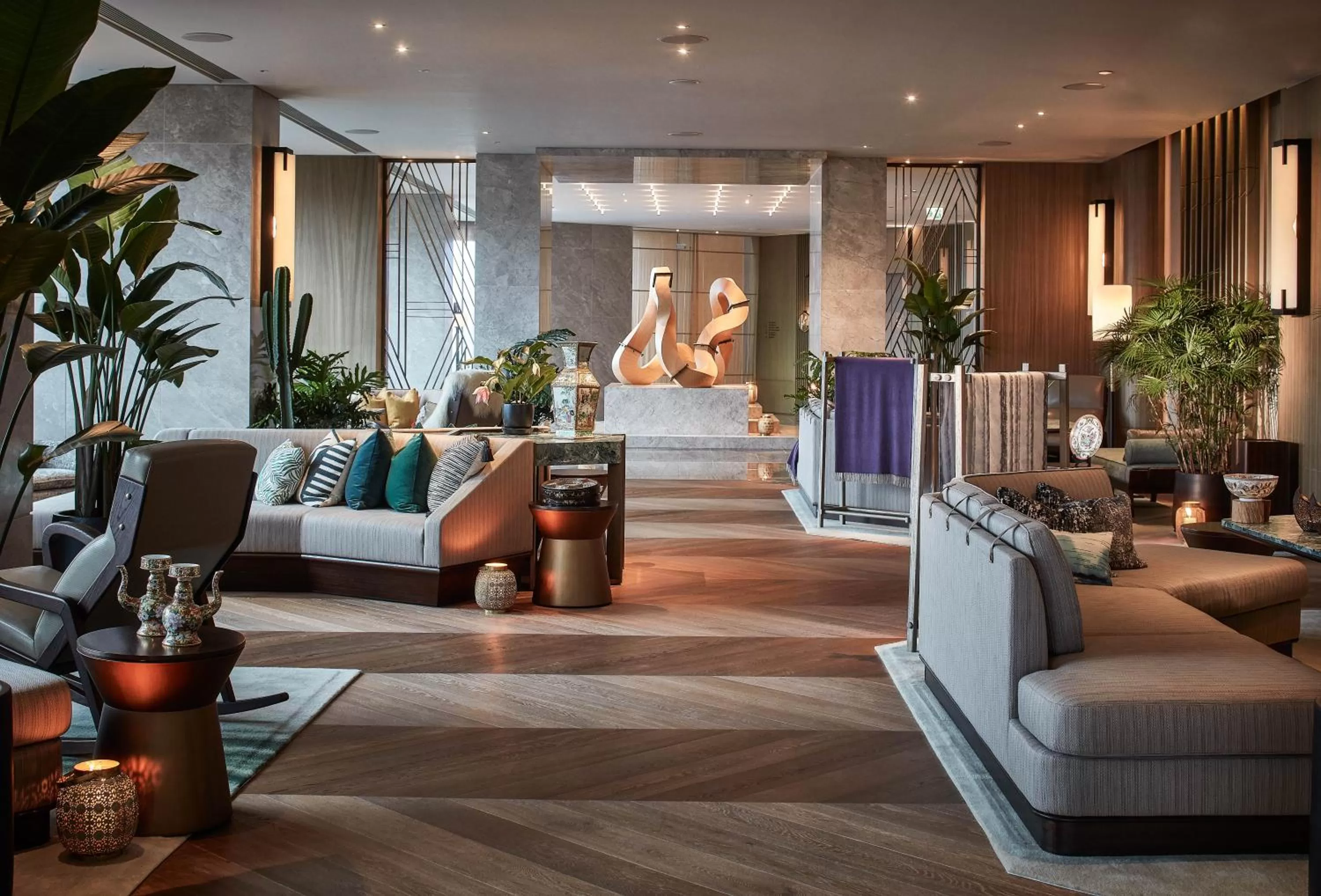 Seating area in K11 ARTUS