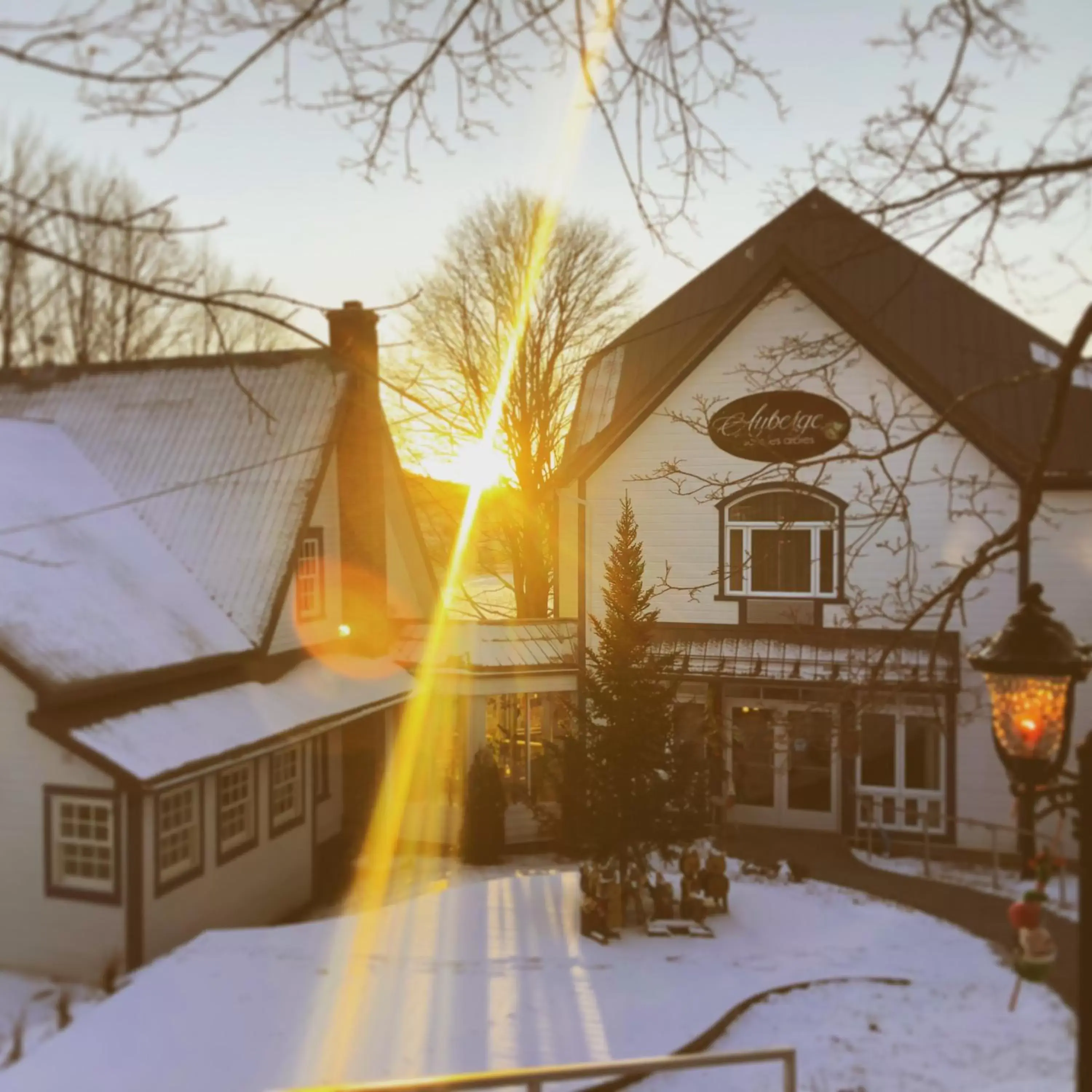 Winter in Auberge Sous les Arbres