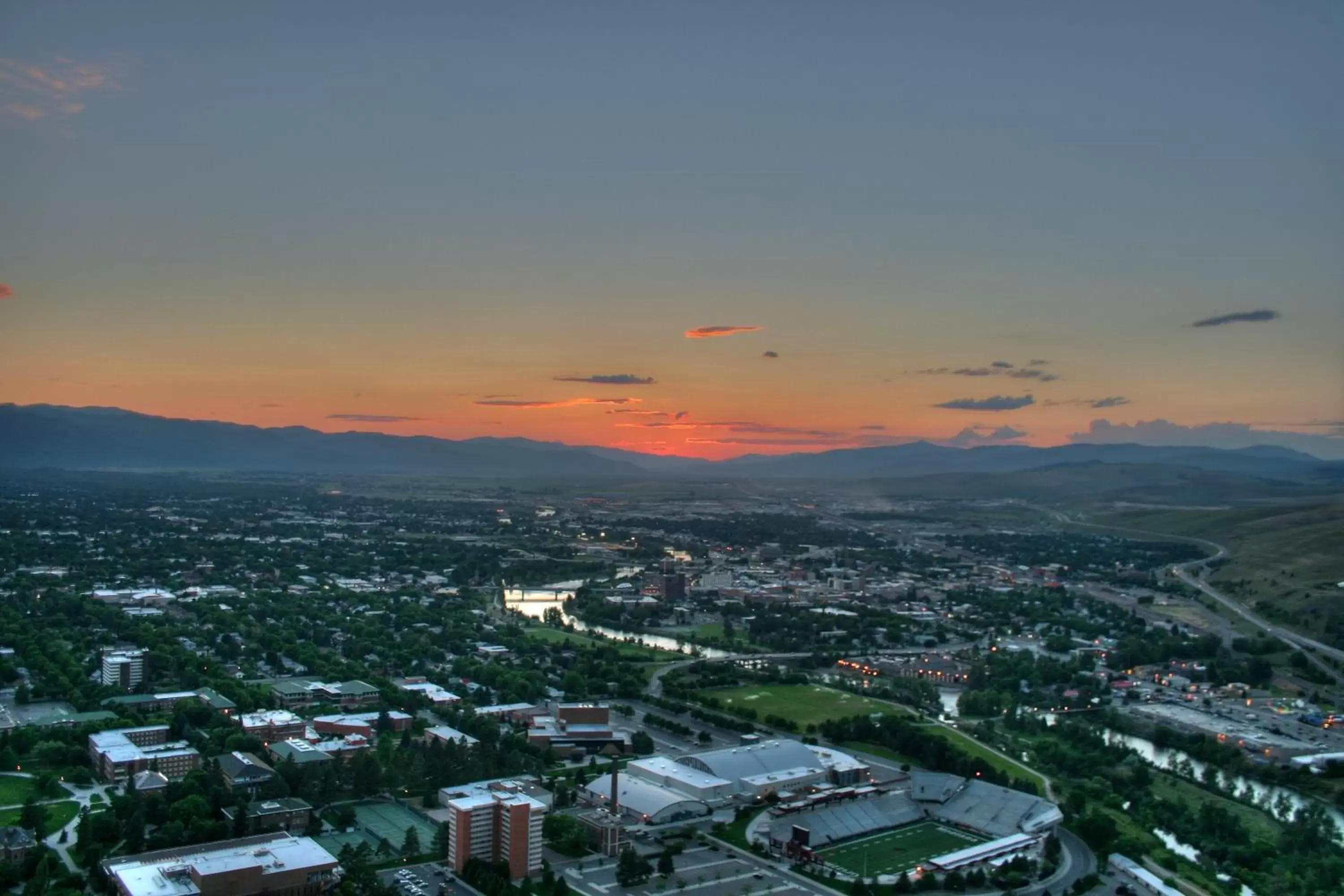 Area and facilities, Bird's-eye View in Broadway Inn Conference Center