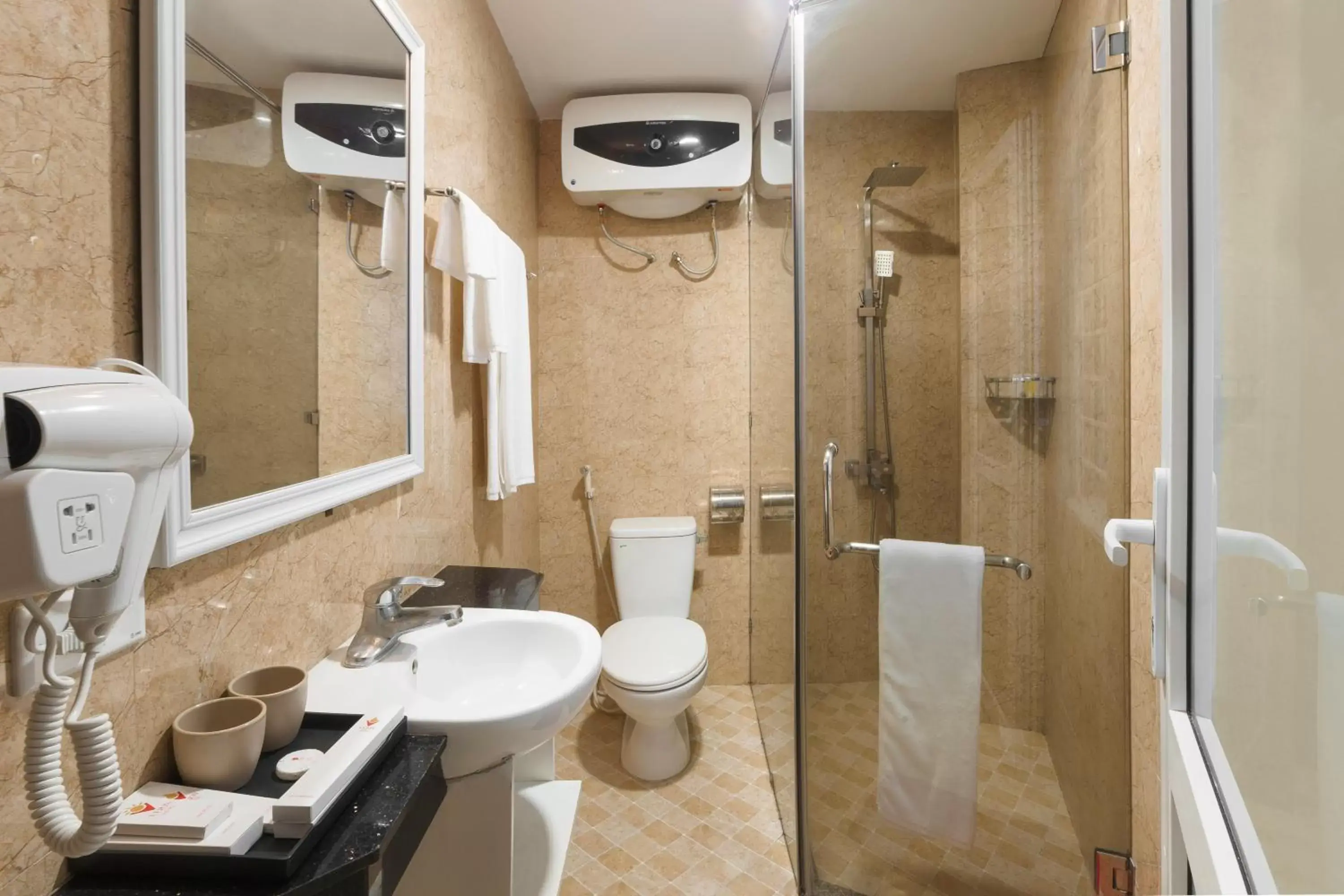Bathroom in Hanoi Veris Boutique Hotel & Spa