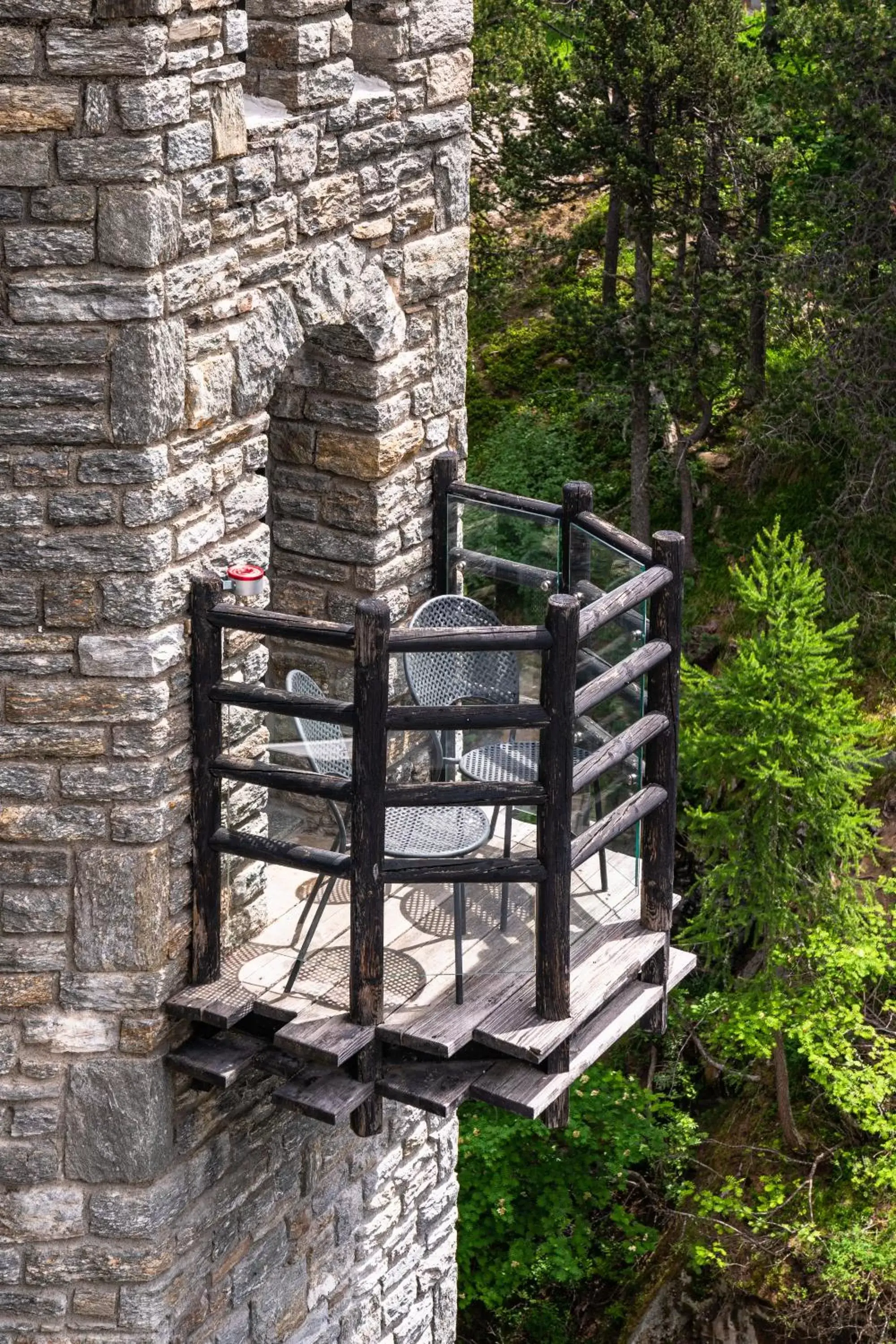 Balcony/Terrace in Boutique Hotel La Gorge