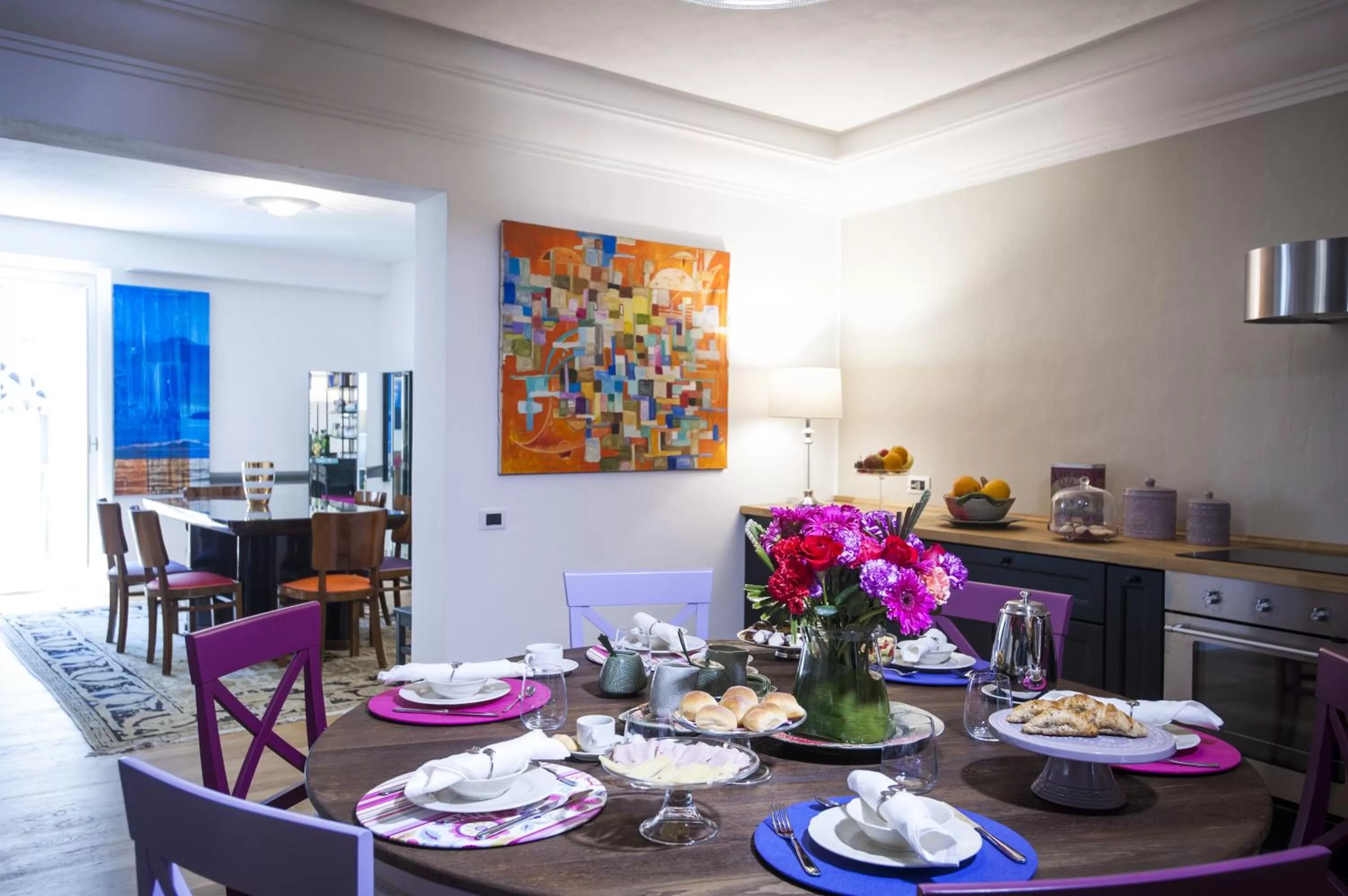 Communal kitchen in BB 22 Palace