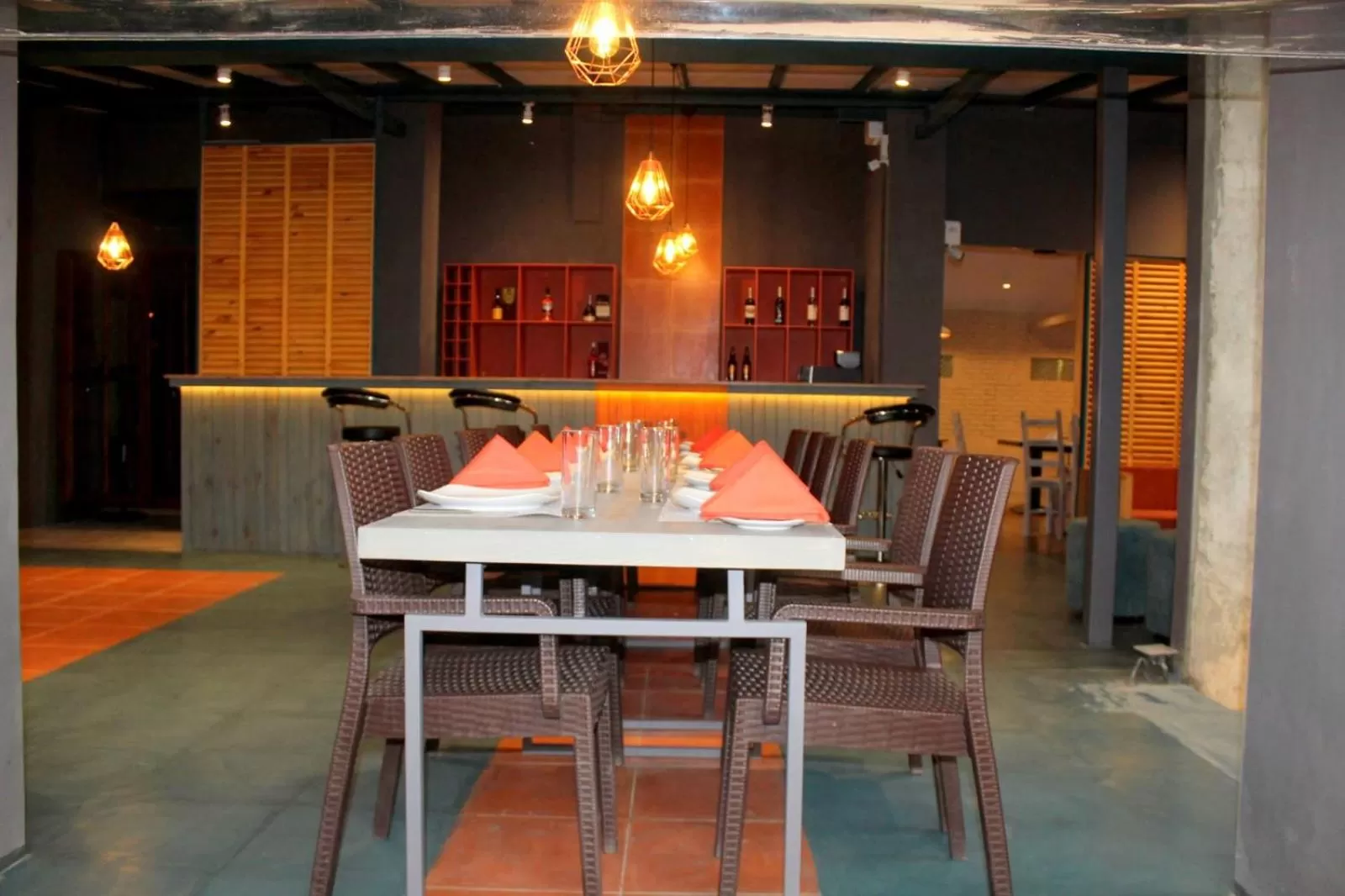 Dining area in Morning Star Resorts