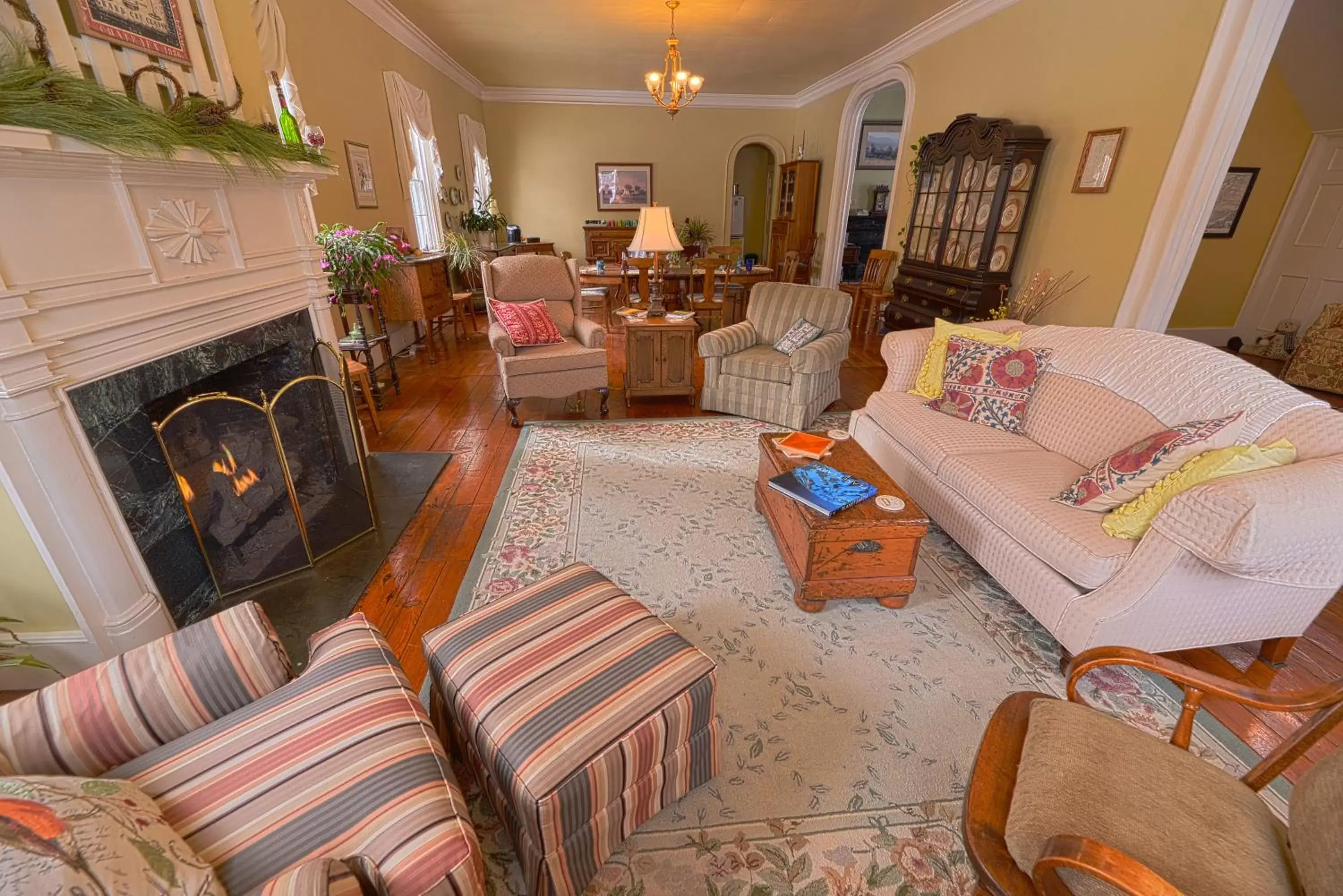 Living room in The Bed and Breakfast at Oliver Phelps