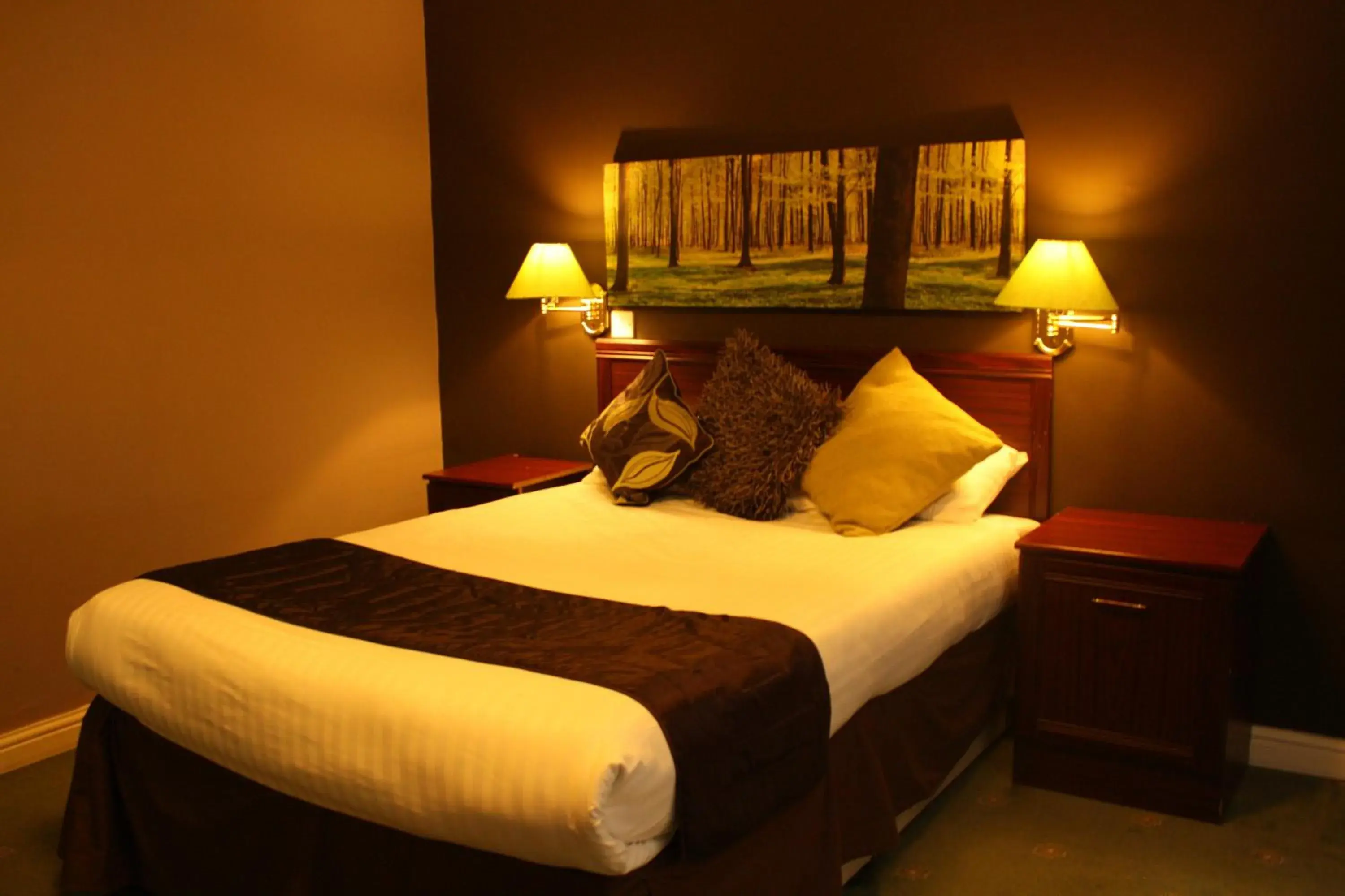 Bed in Birch Hotel