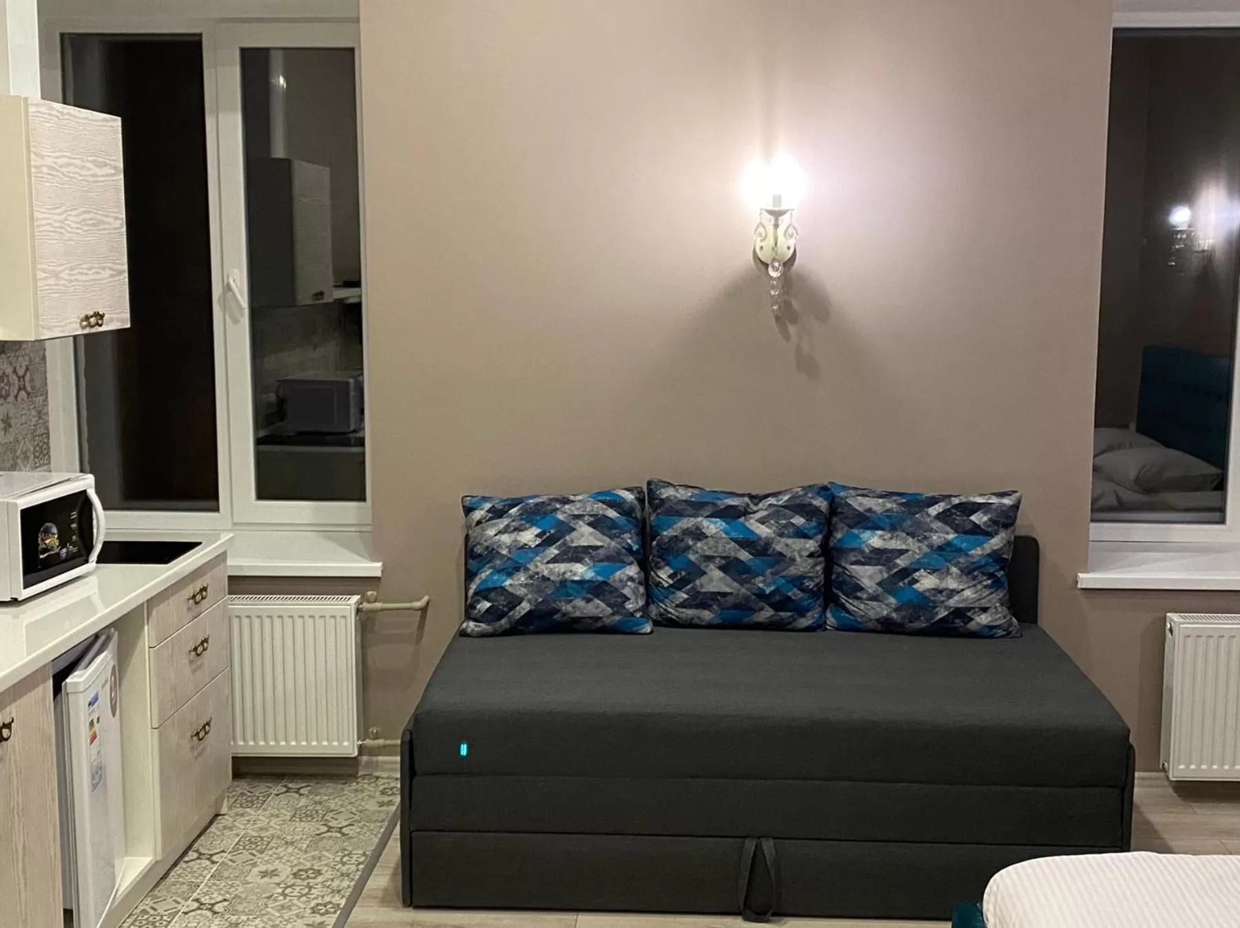 Seating area in Heart Kyiv Apart-Hotel