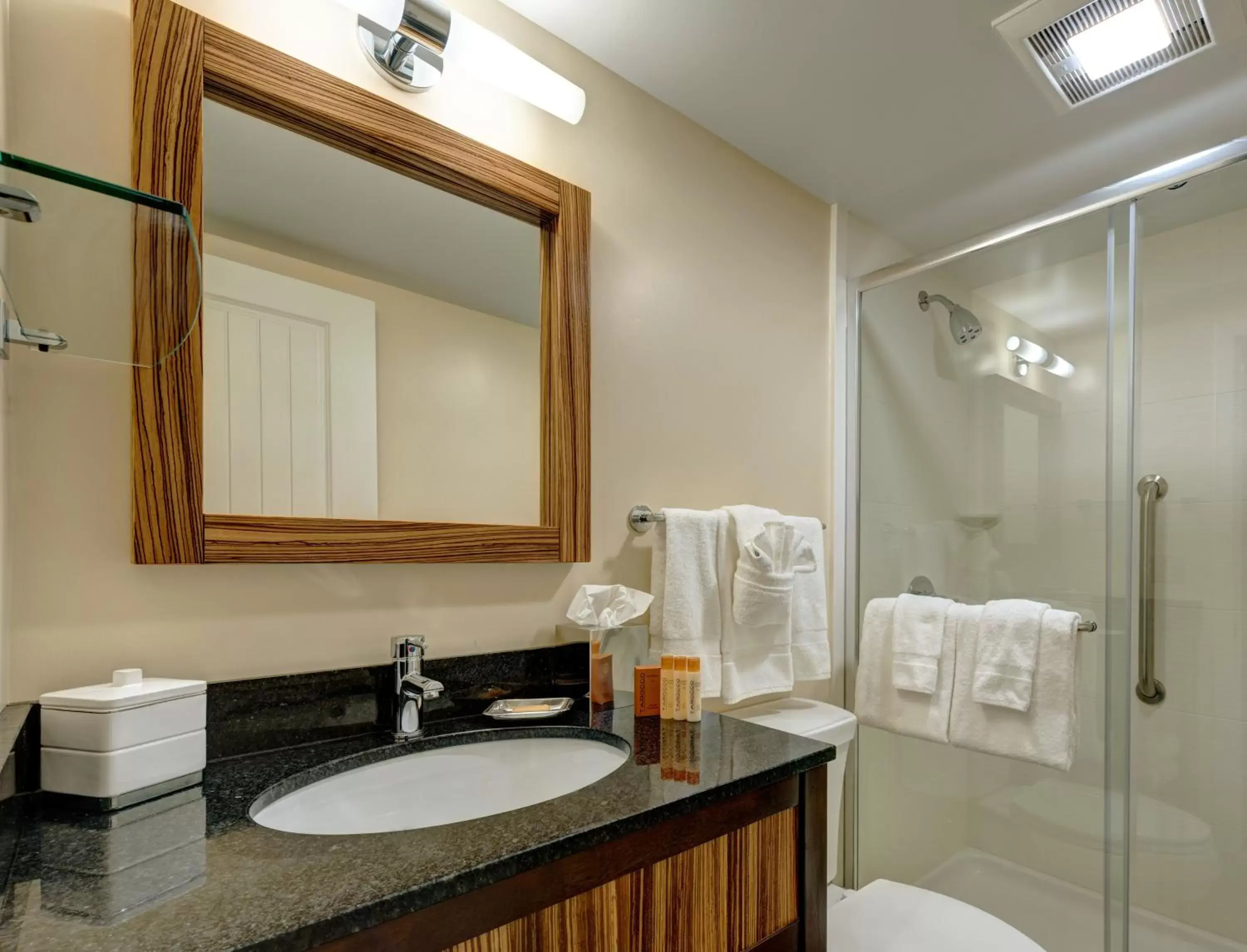 Bathroom in The Garrison Hotel & Suites Dover-Durham, Ascend Hotel Collection