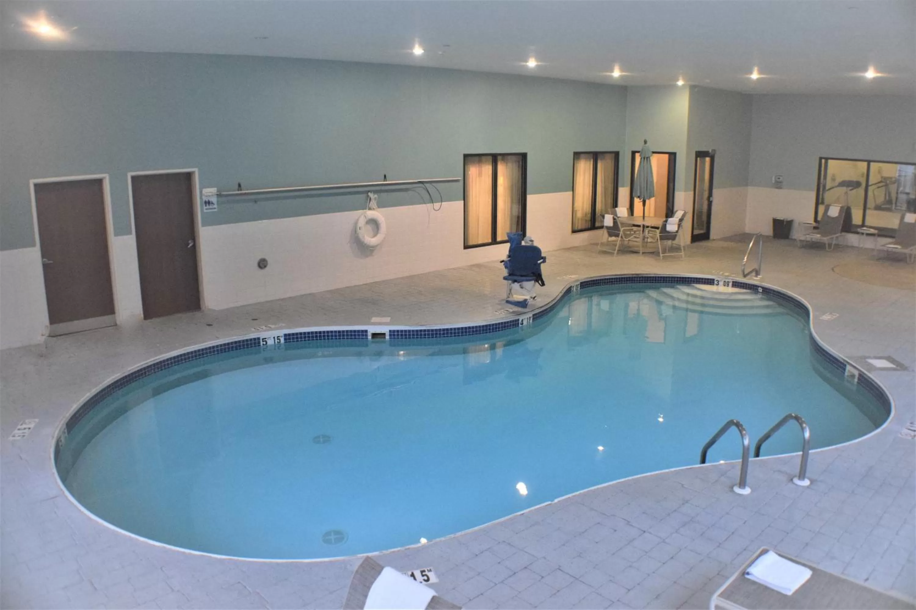 Swimming Pool in Holiday Inn Express - Newell-Chester WV, an IHG Hotel