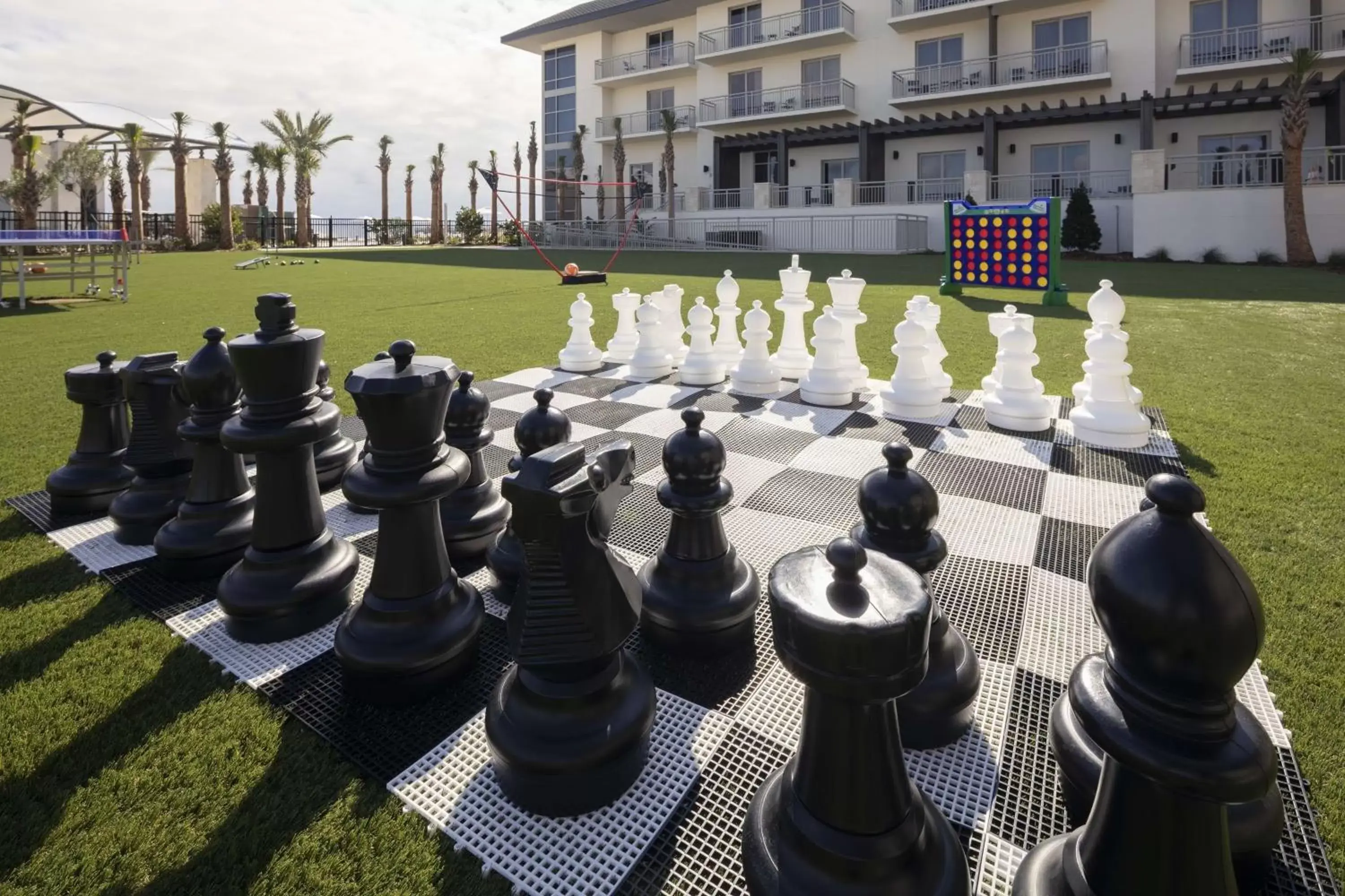 Property building in Embassy Suites St Augustine Beach Oceanfront Resort