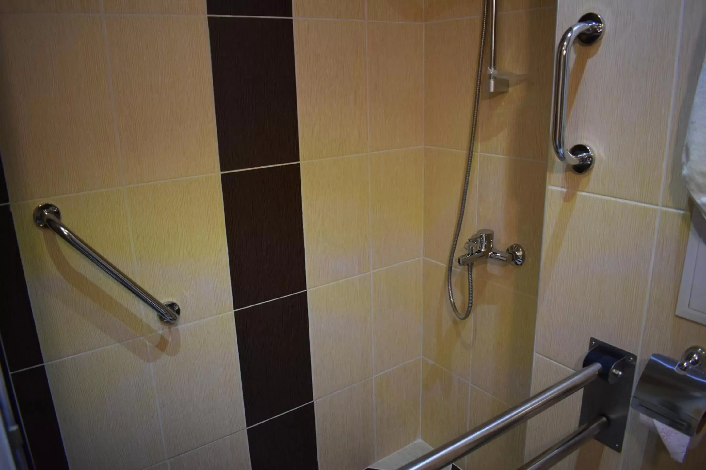 Shower, Bathroom in Slavyanska Beseda Hotel