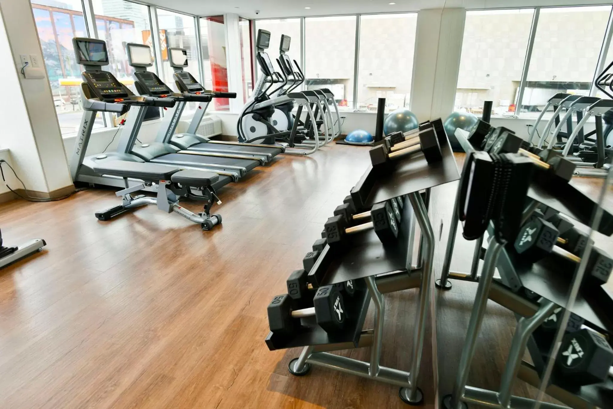 Fitness centre/facilities, Fitness Center/Facilities in Holiday Inn Express & Suites Jersey City - Holland Tunnel, an IHG Hotel