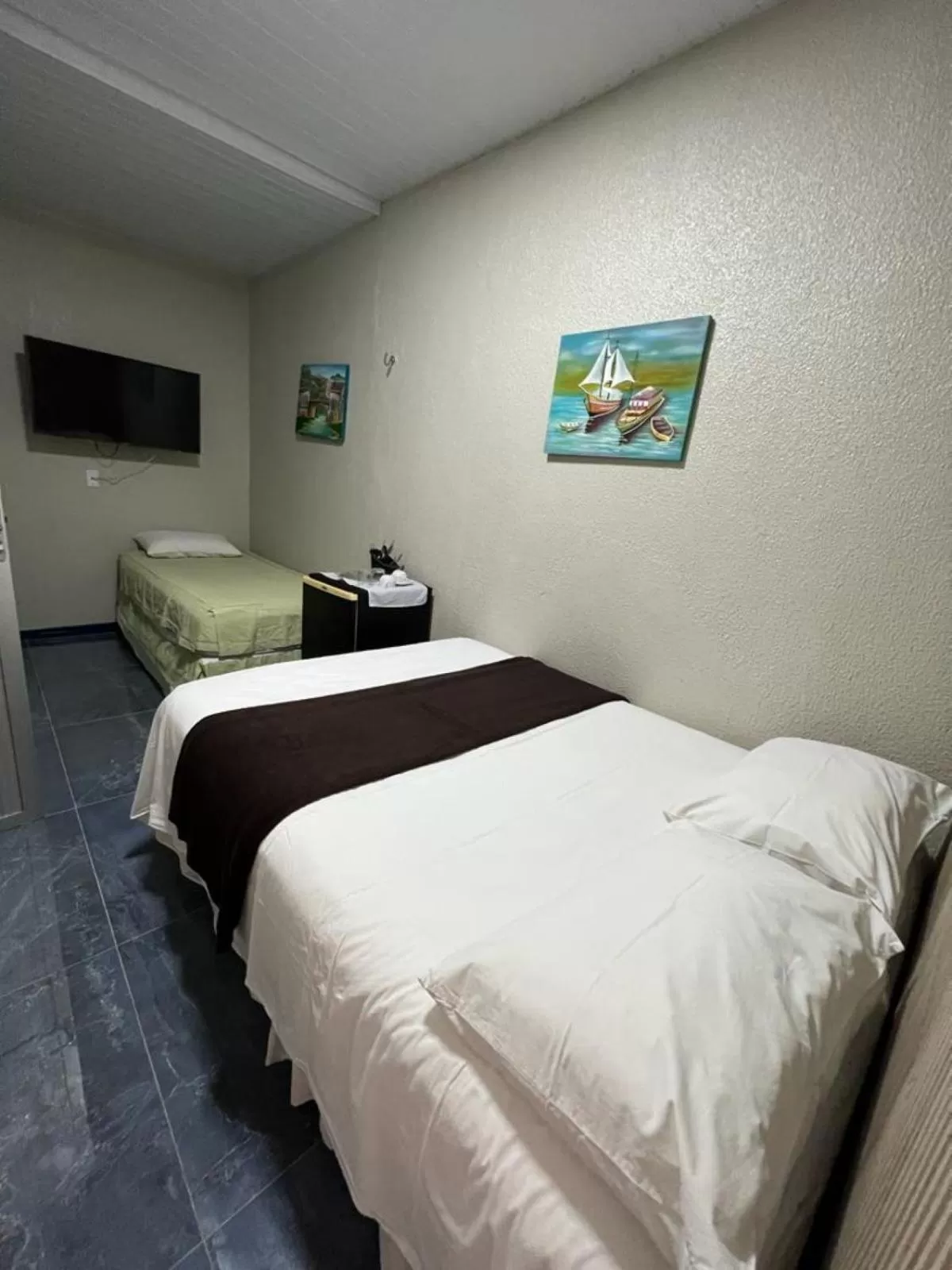 Bed in Pousada Hostal Iracema